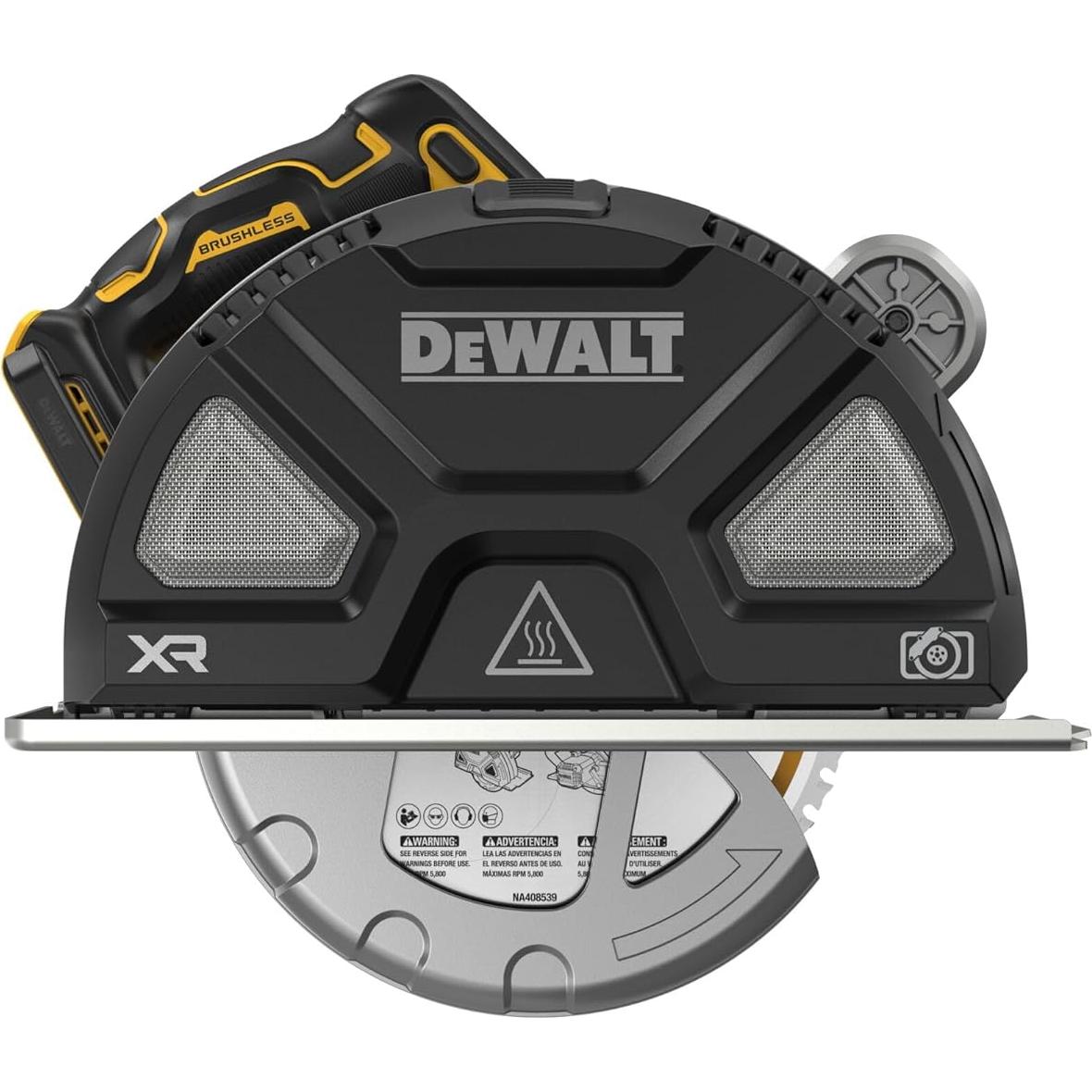 Sierra Circular DEWALT 20V MAX XR 7.25" para Metal DCS383B