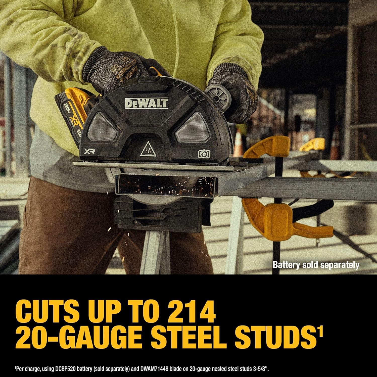 Sierra Circular DEWALT 20V MAX XR 7.25" para Metal DCS383B