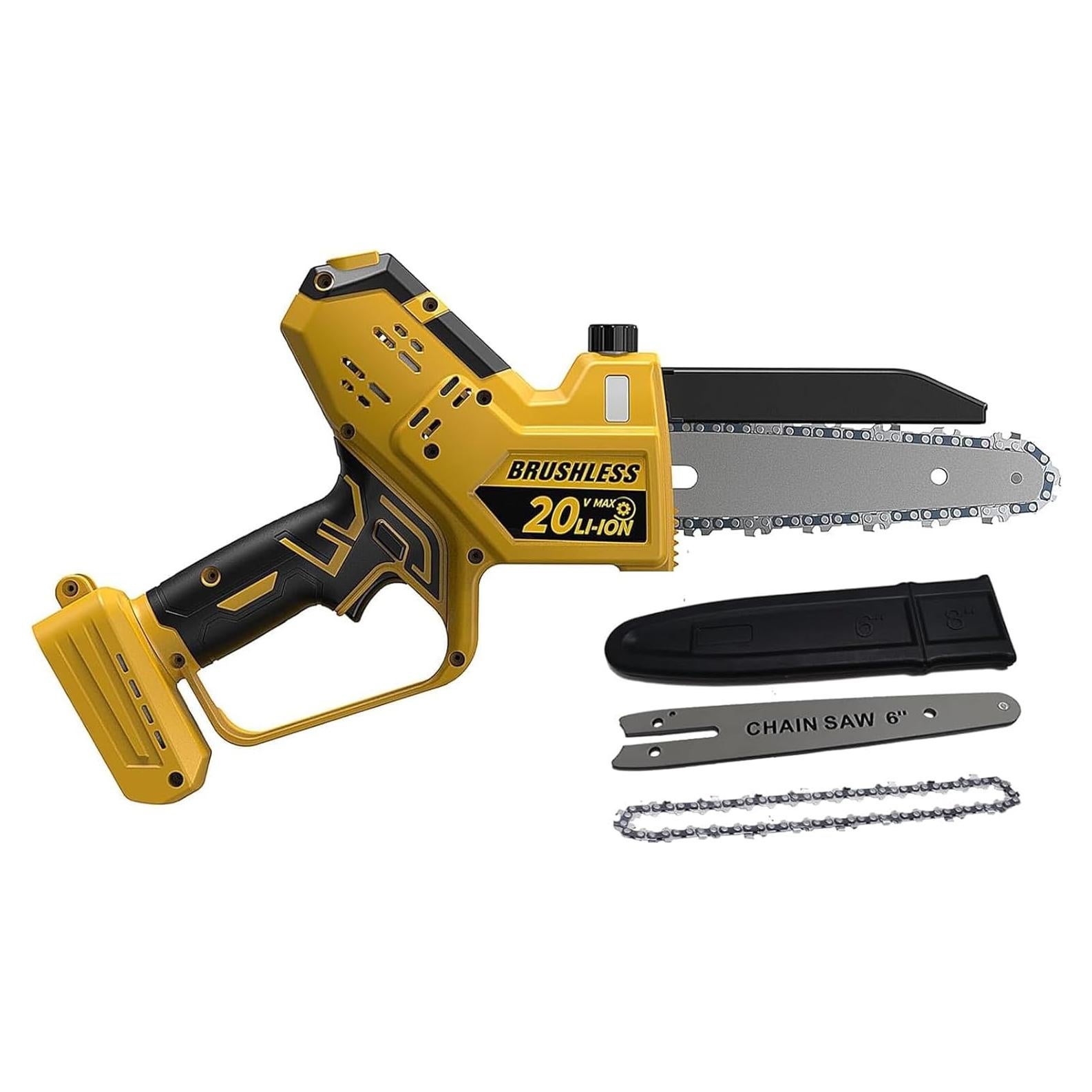 Mini Motosierra a Batería BITOON 20V MAX 2-en-1 800W