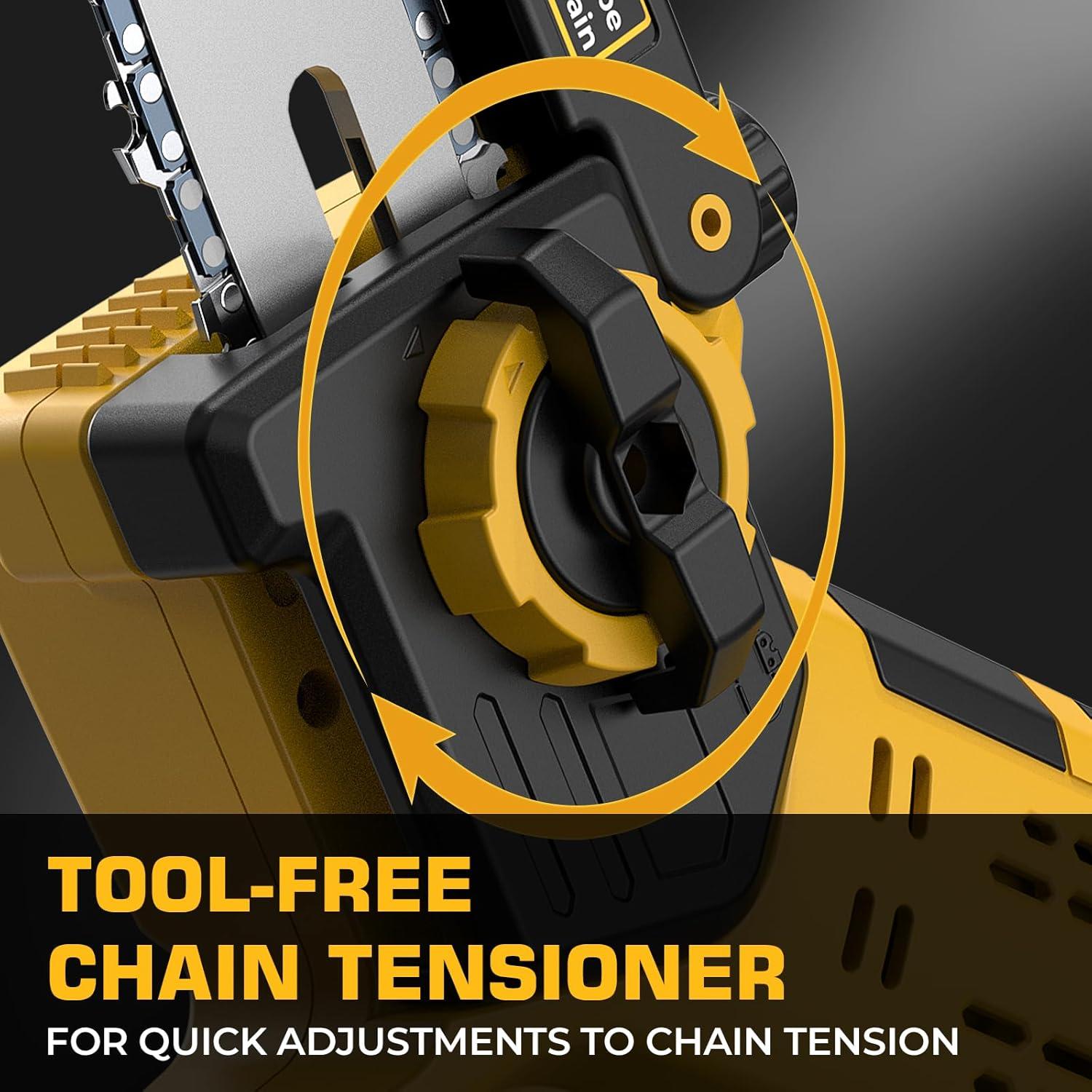 Mini Motosierra a Batería BITOON 20V MAX 2-en-1 800W