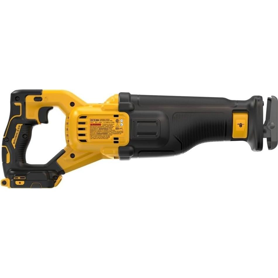 Sierra Recíproca Inalámbrica DEWALT 20V MAX XR DCS384B 3.99 kg