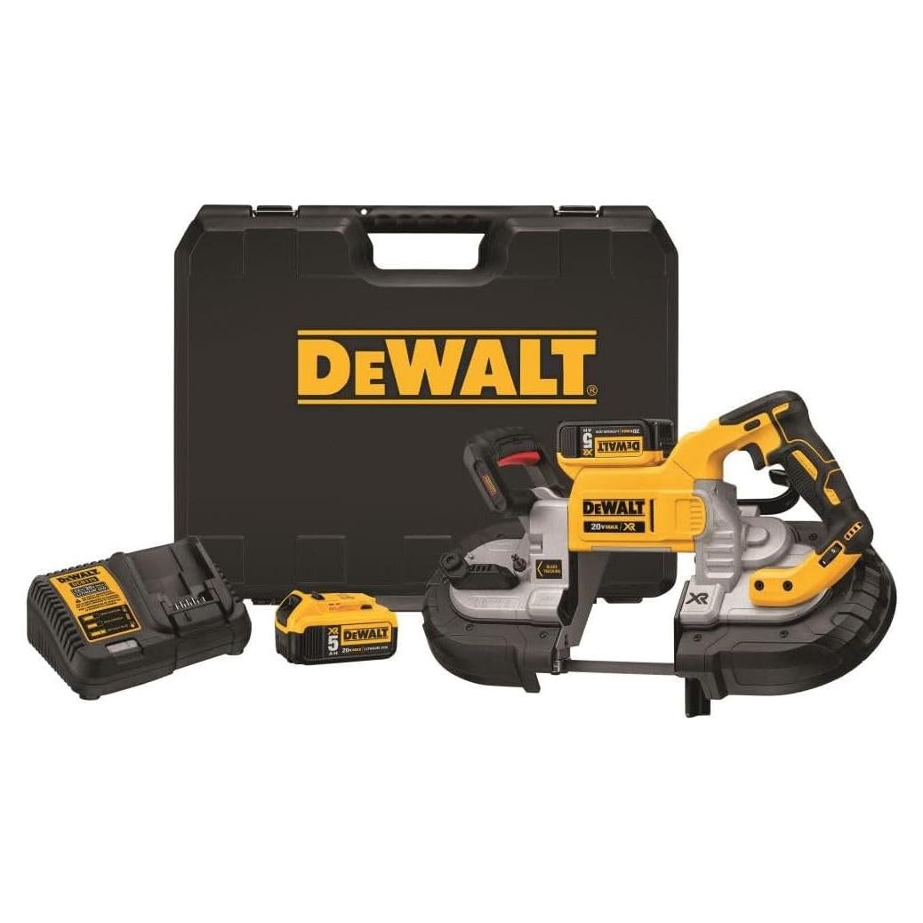 Sierra de Banda DEWALT 20V DCS376P2 Kit Doble Mano 10.7 kg