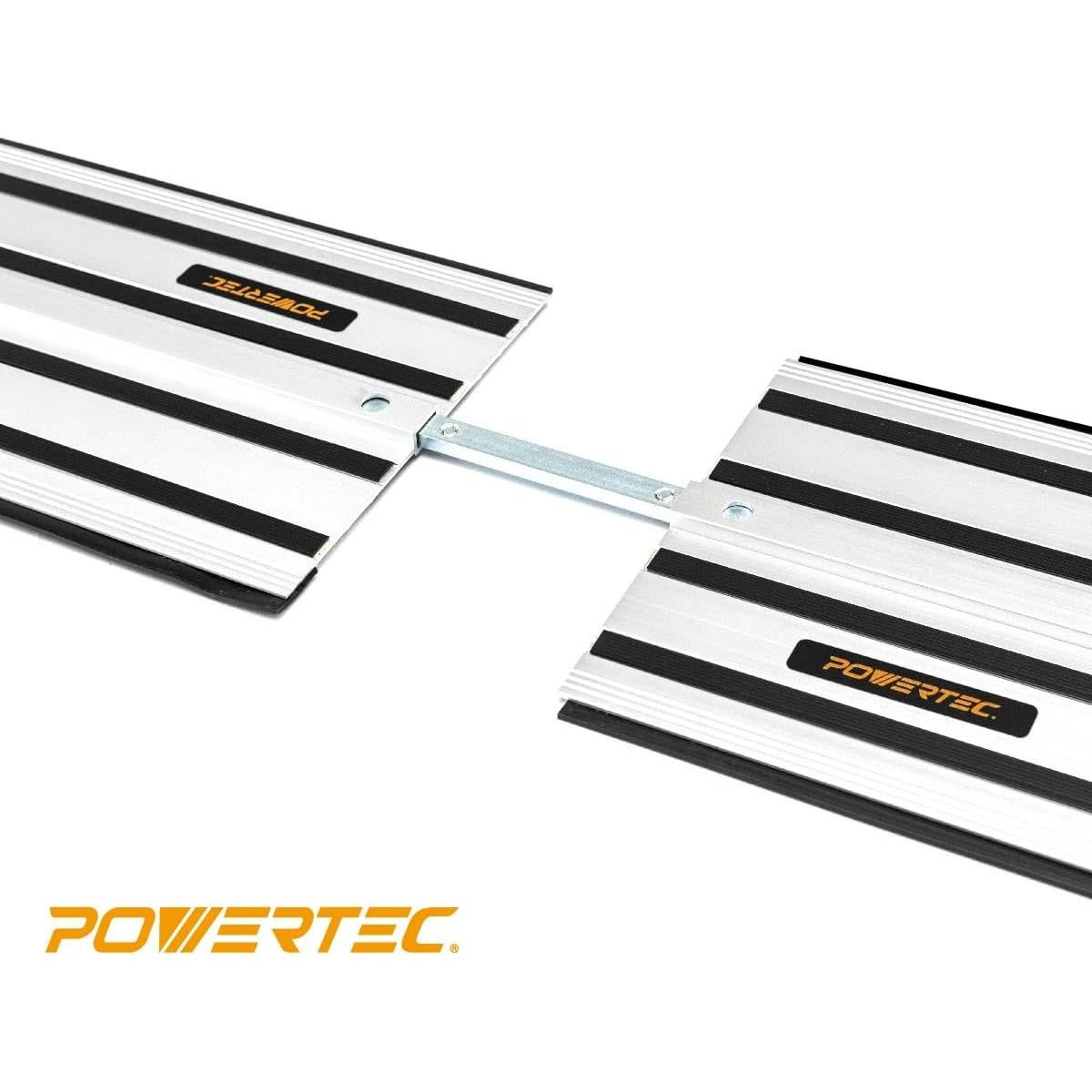 Juego de Guía de Sierra de Carril POWERTEC 72199 55" con Abrazaderas