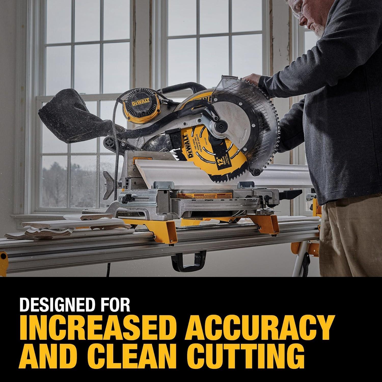 Hoja de Sierra Circular DEWALT 30.48 cm 80T Acabado Fino DWA11280