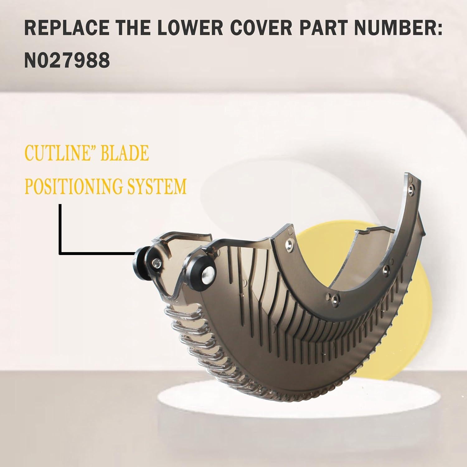 Guardabarros Inferior DeWalt N027988 para Sierra Ingletadora