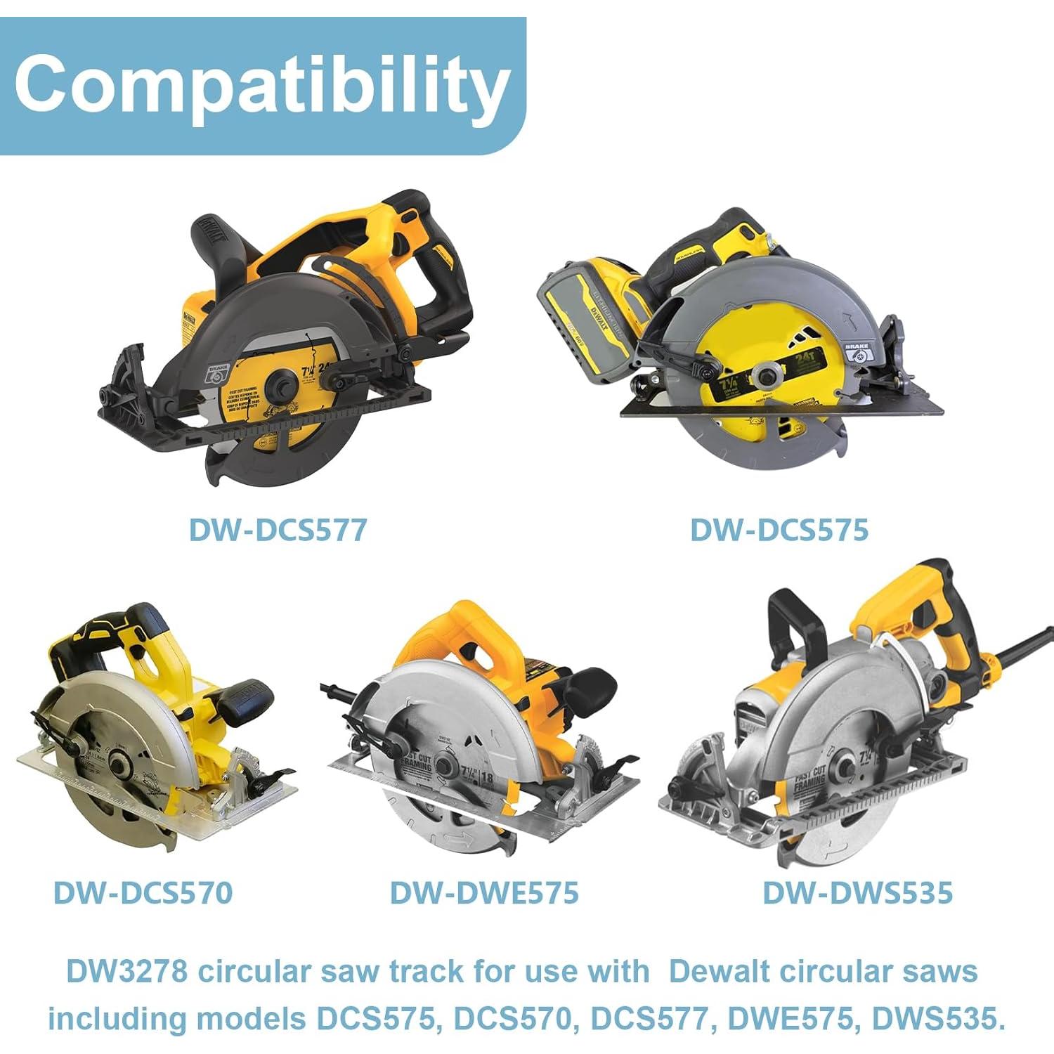 Guía de Sierra Circular DW3278 Dewalt 18.42-20.96 cm
