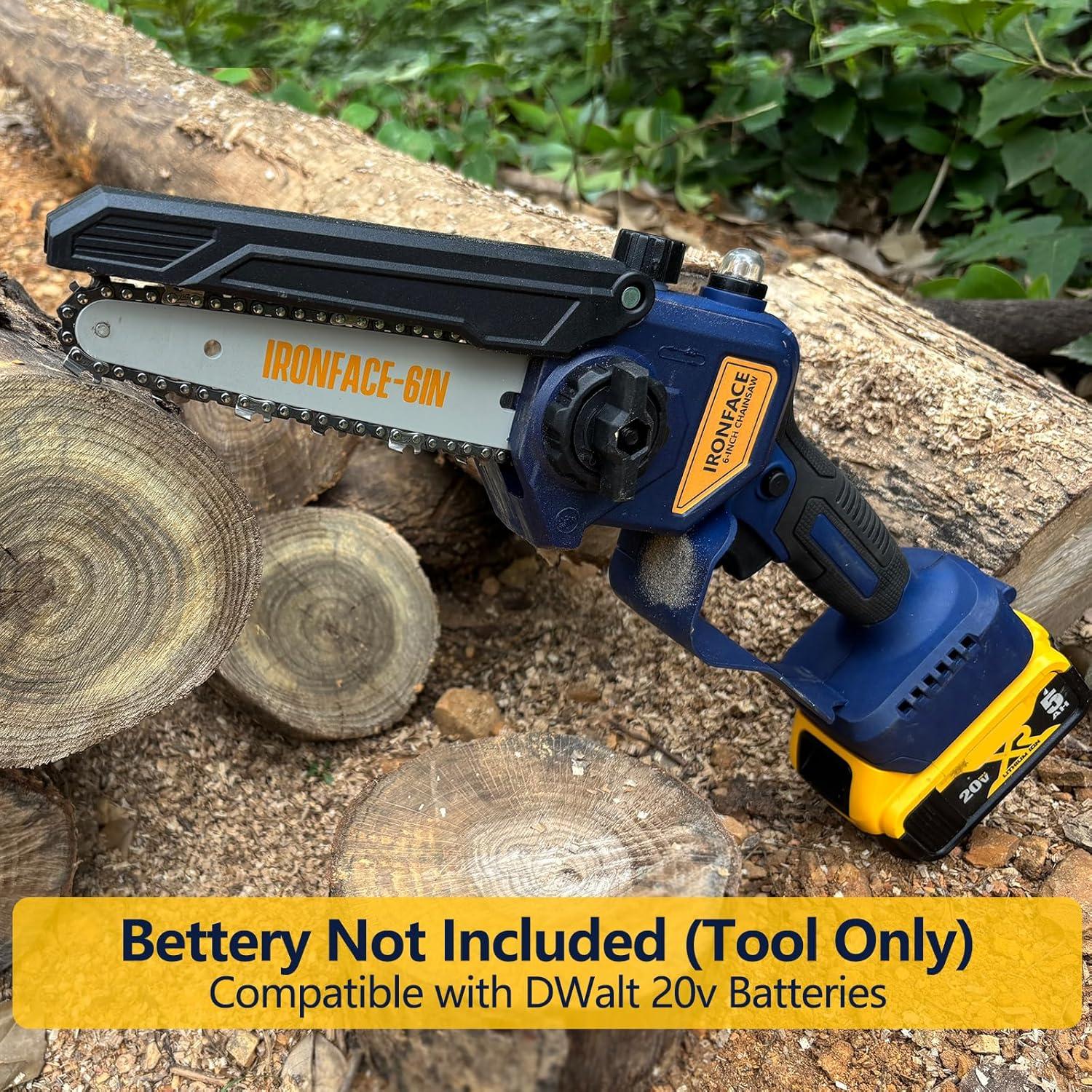 Sierra Telescópica IRONFACE 6" 2 en 1 para Batería DeWalt 20V