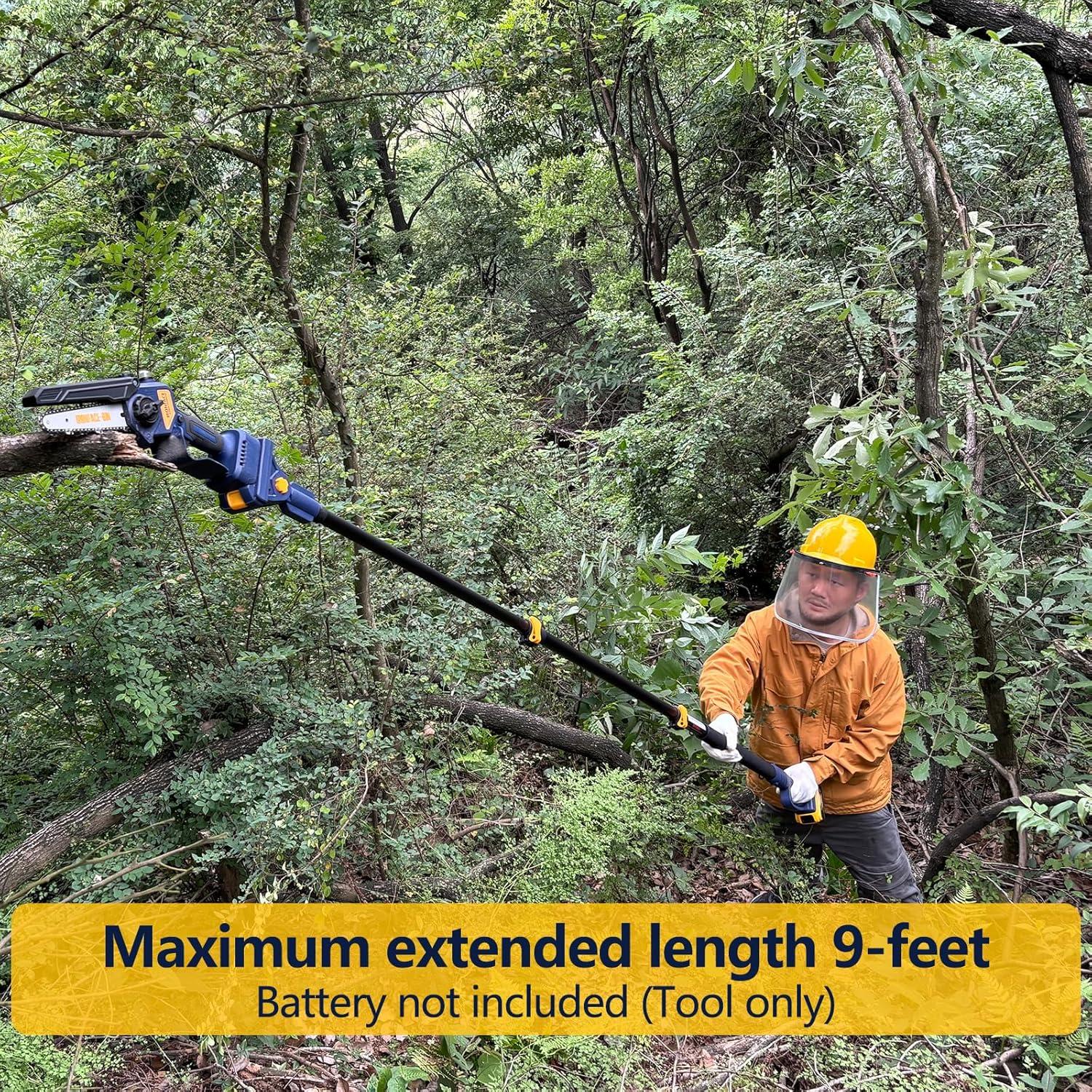 Sierra Telescópica IRONFACE 6" 2 en 1 para Batería DeWalt 20V