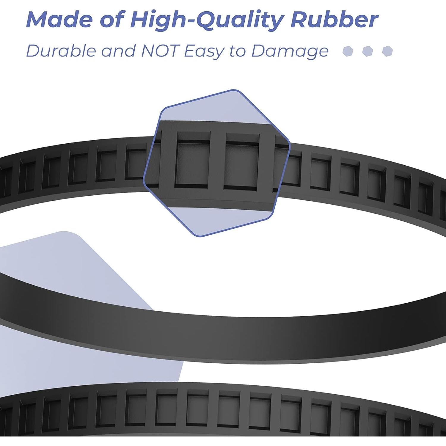 4 Neumáticos de Goma para Sierra de Banda Dewalt 650721-00