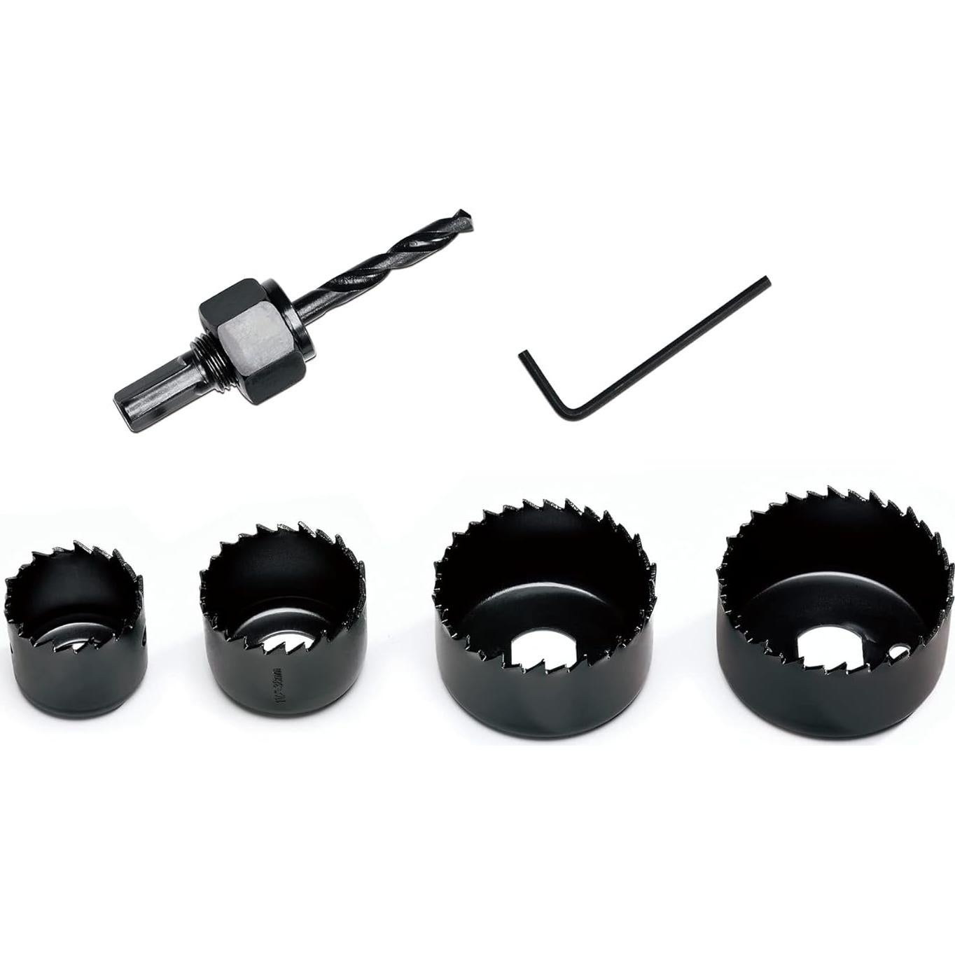 KATA Kit de Sierras de Corona 6 Piezas 32-54mm para Madera