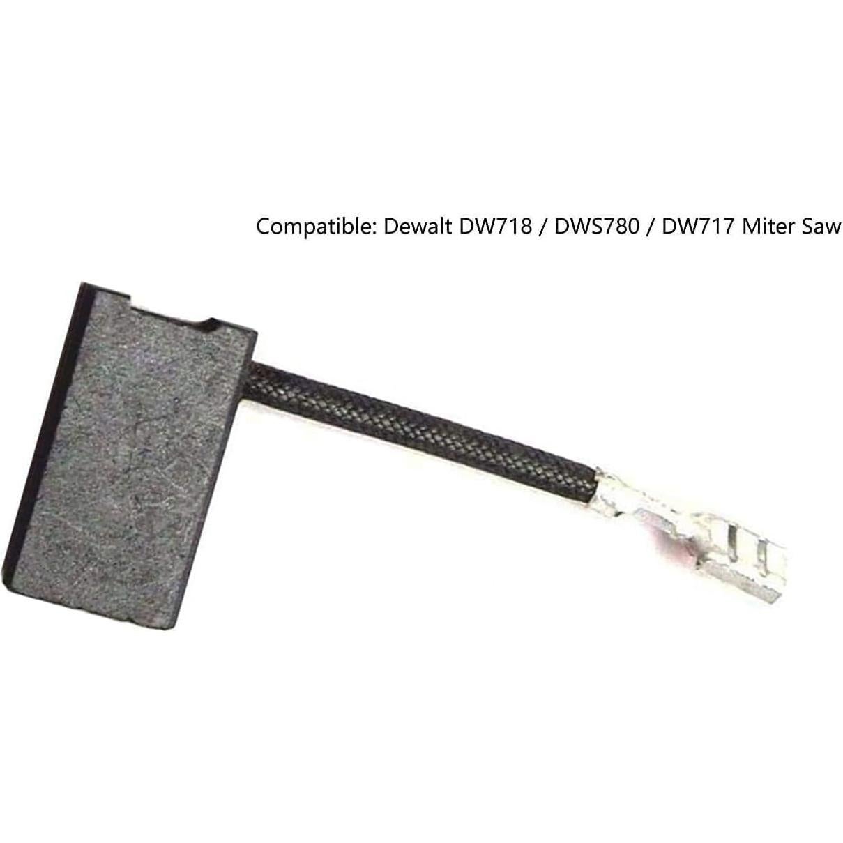 Cepillos de Motor de Carbono UFelice para Sierra Ingletadora Dewalt DW718 DW717 DWS780 - Paquete de 2