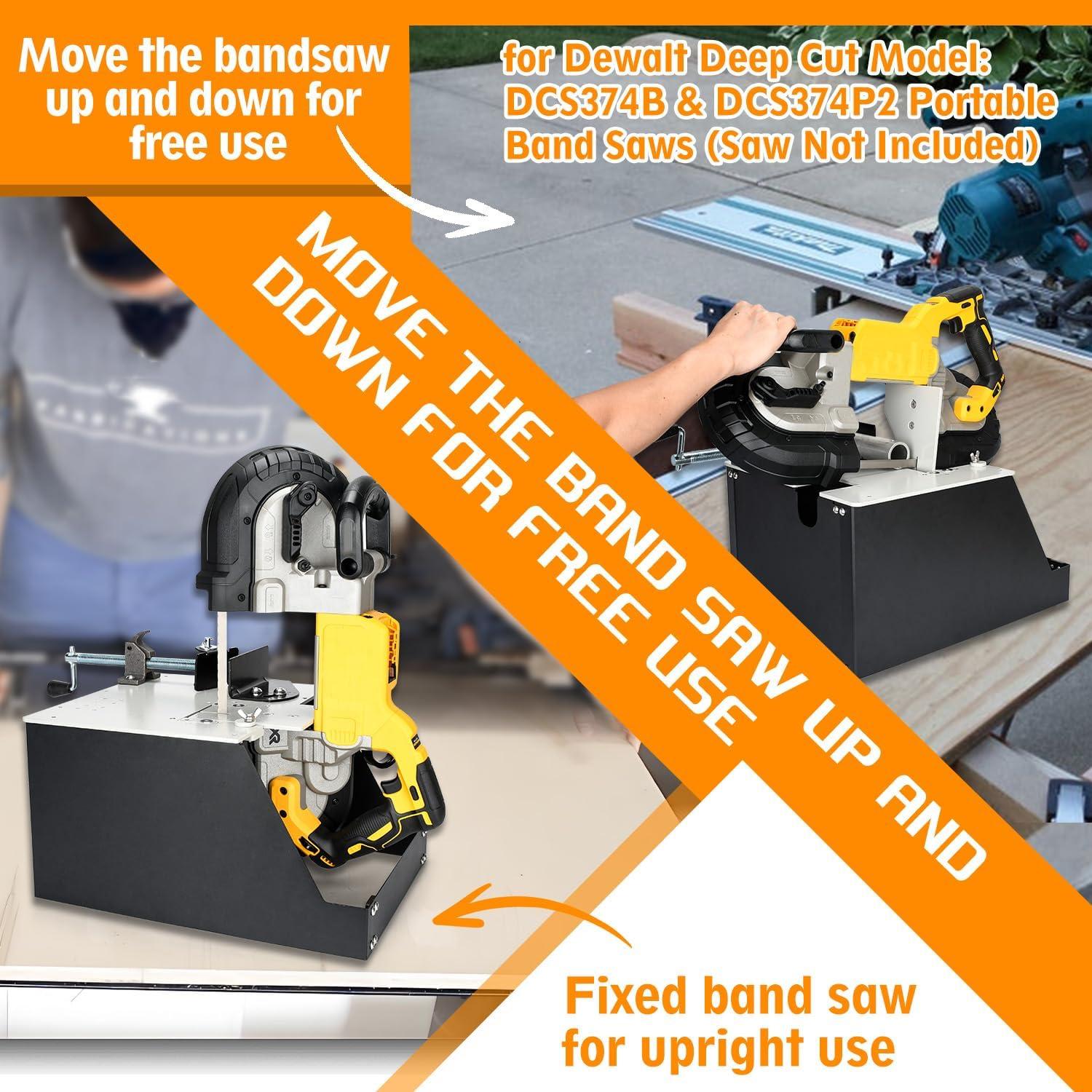 Soporte Portátil para Sierra de Banda DITKOK 2-en-1 Acero 10.1kg