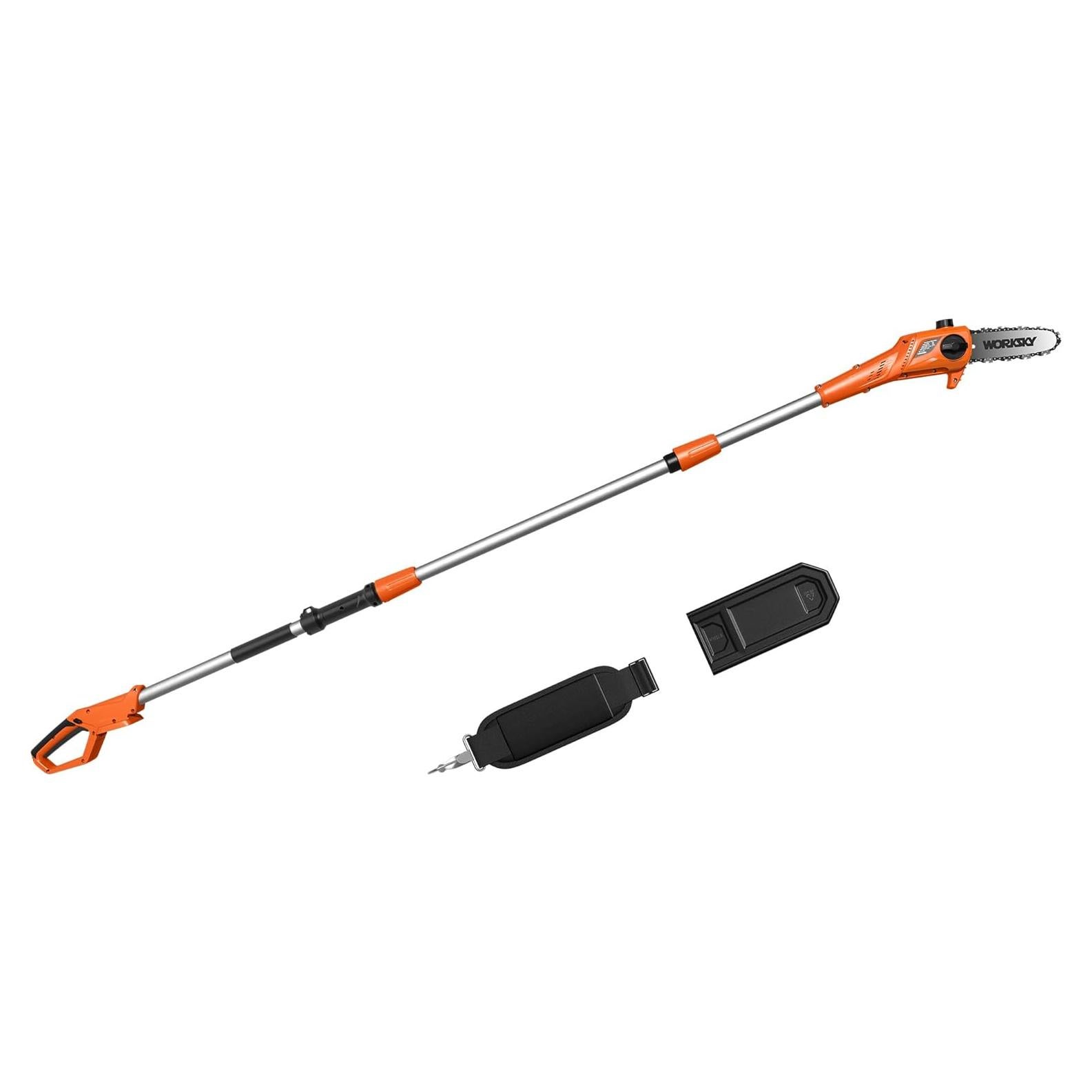 Sierra de Poste Inalámbrica Worksky 20V 8" Ajustable 4.3m