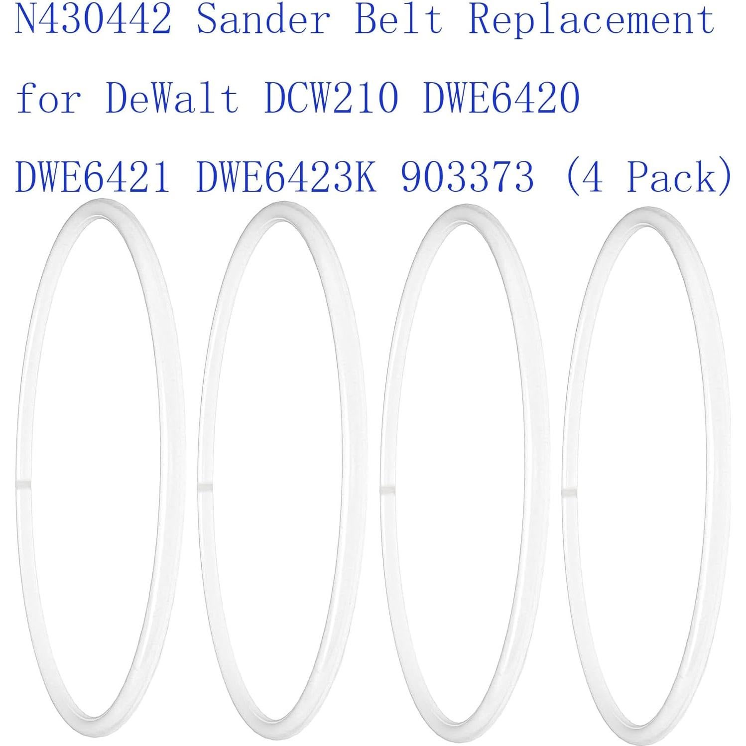 Cinta de Lijado DeWalt N430442 - 4 Unidades 7.6x7x1.1cm