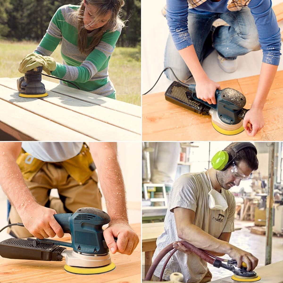 Pad de Lijado 5" Velcro Metal Donanim - Compatible Dewalt y Porter Cable