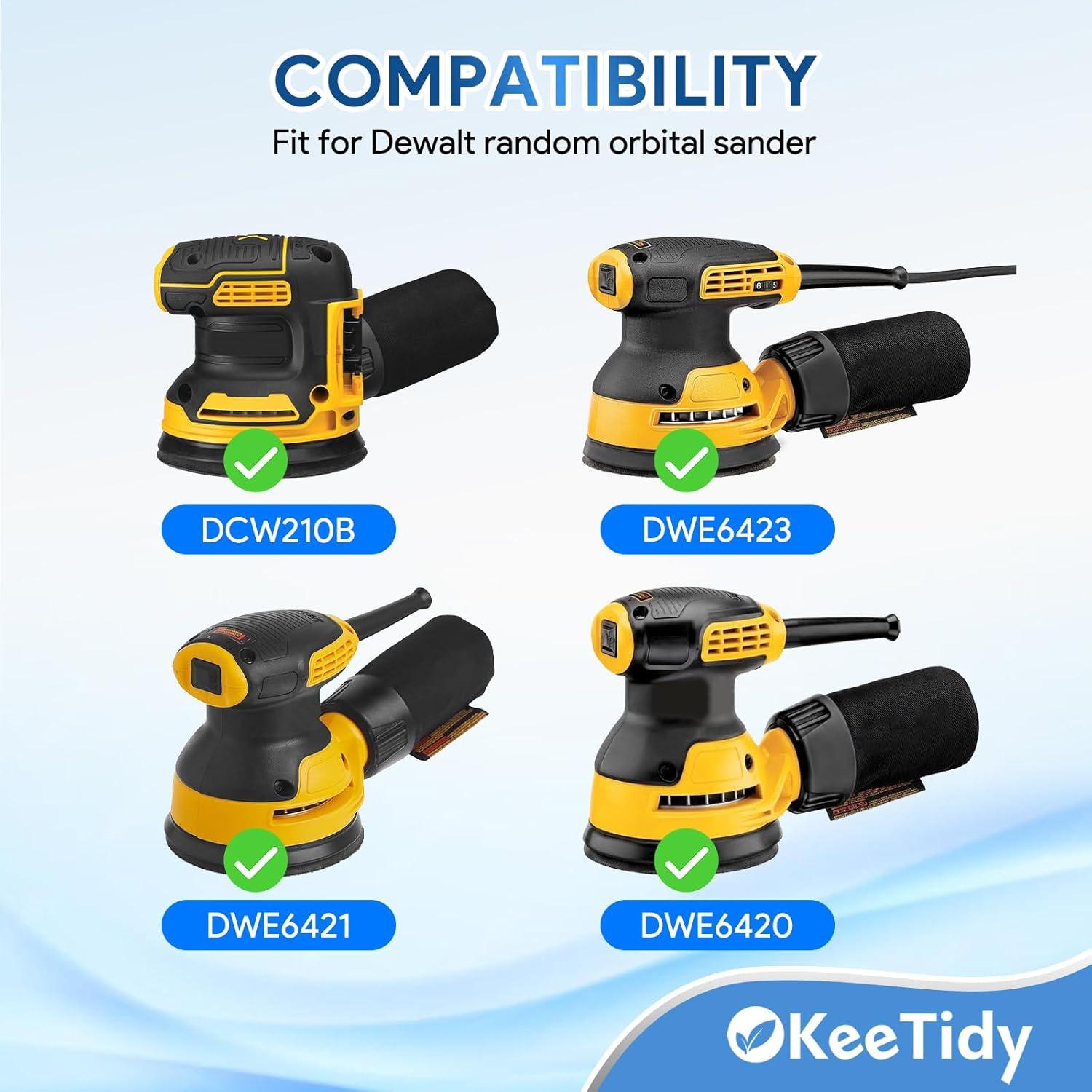 Almohadilla de Lijado 5" KeeTidy para DeWalt DWE6421 DWE6423