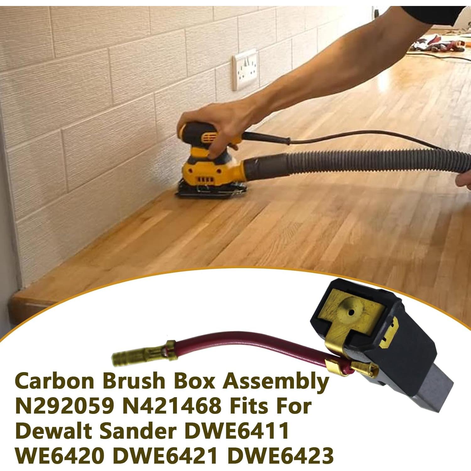 Conjunto de Caja de Cepillo de Carbono Dewalt N292059 N421468