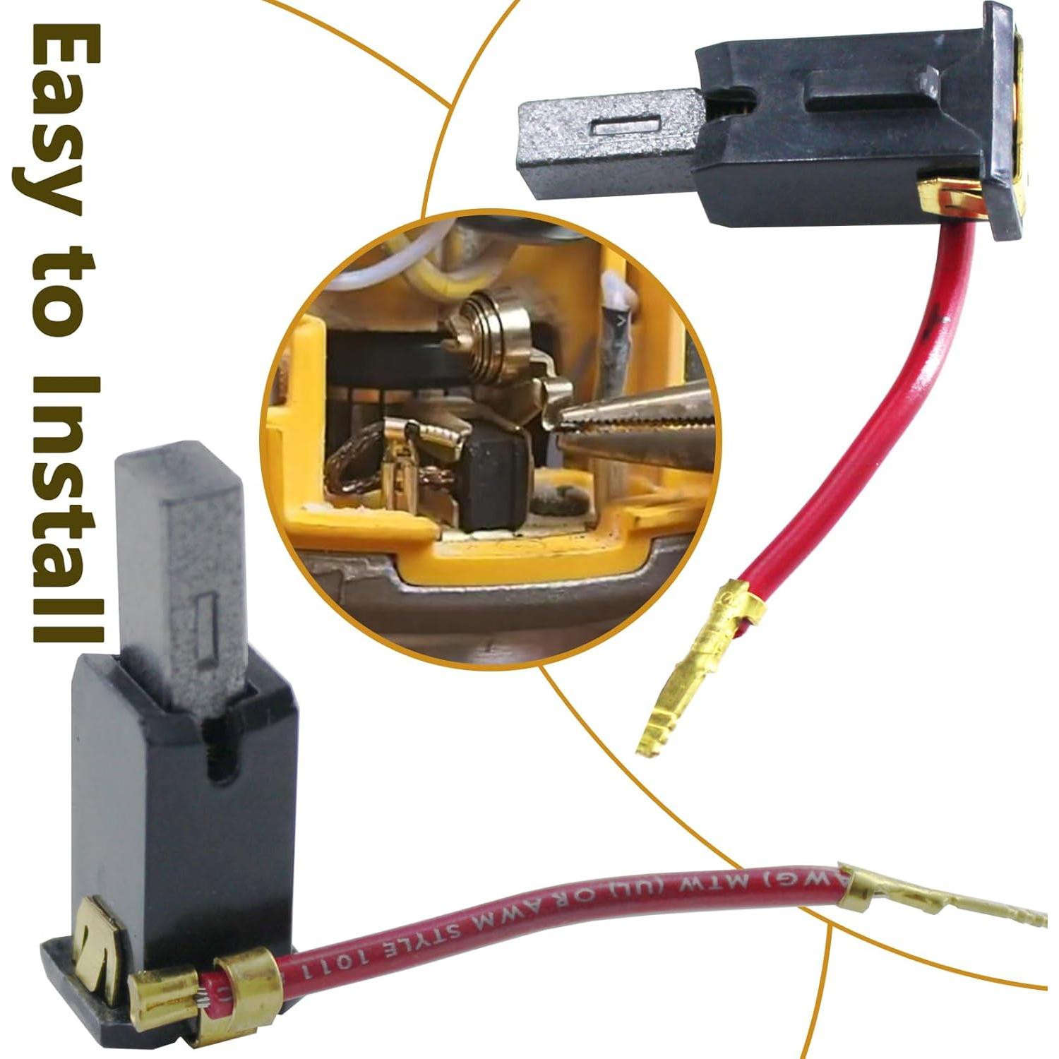 Conjunto de Caja de Cepillo de Carbono Dewalt N292059 N421468