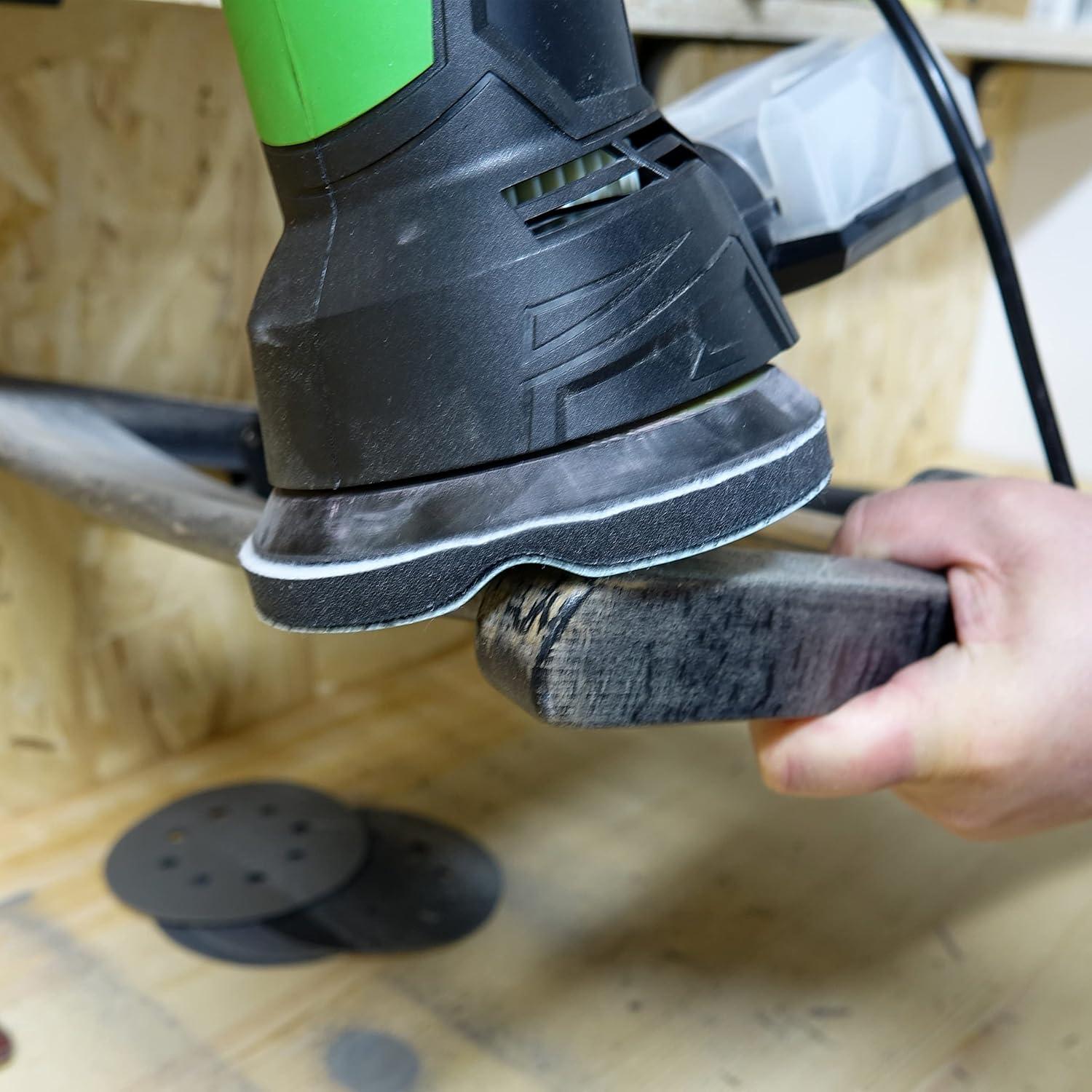 Pad de Espuma para Lijadora Orbital 5" S&F STEAD & FAST 4 PCS