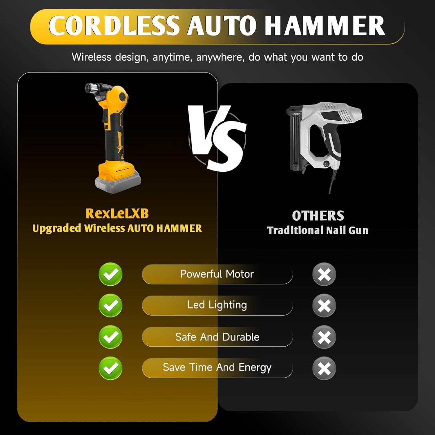 Clavadora de Palma Inalámbrica Dewalt 20V 14000 RPM Sin Batería