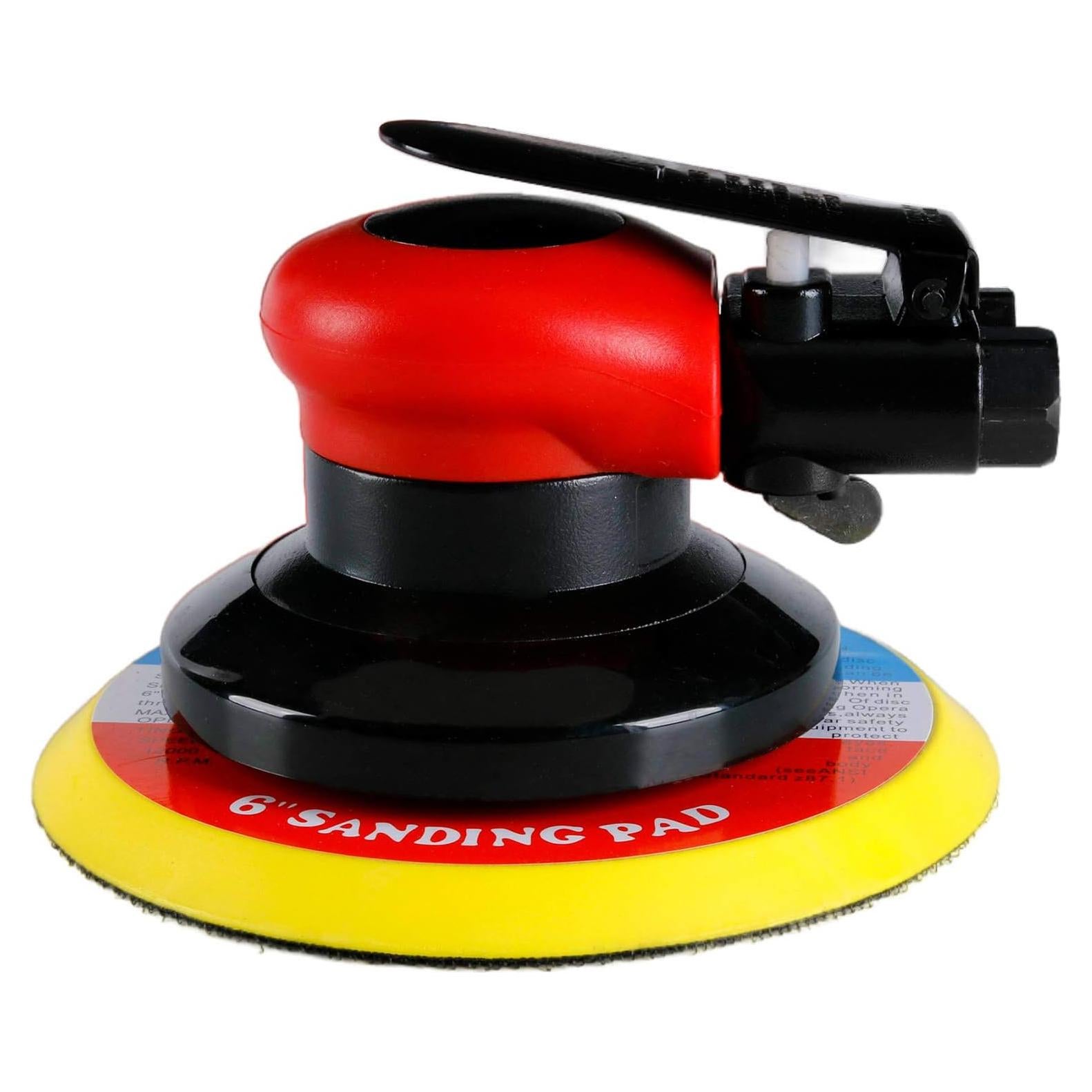 Lijadora Orbital Neumática HUAXIU 6" Profesional Alta Dureza