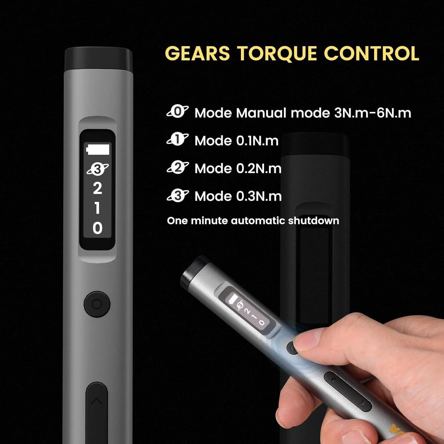 Juego de Destornilladores Eléctricos ROYTOA P1 PRO MAX 80-en-1