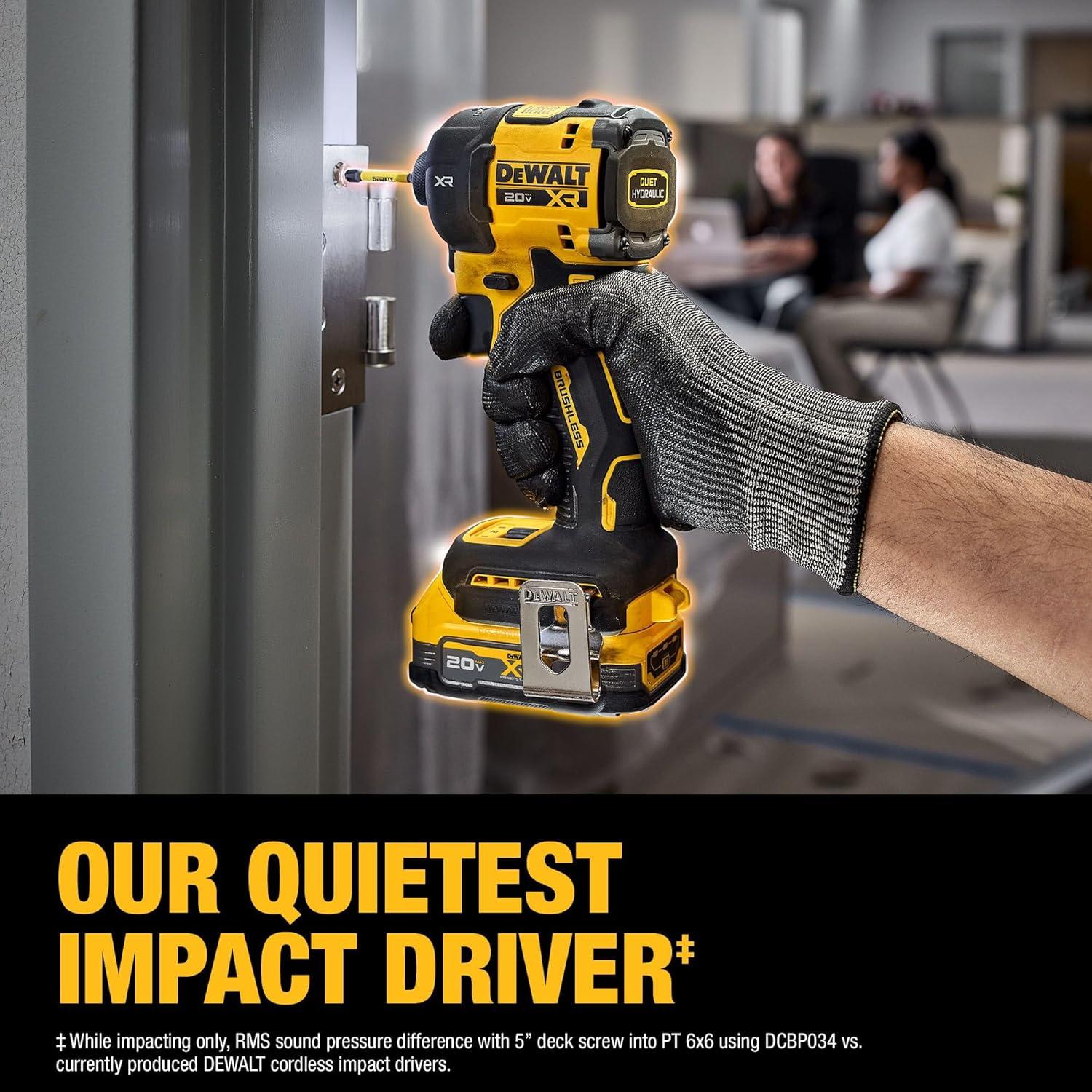 Controlador de Impacto Hidráulico DEWALT 20V MAX XR DCF870E1