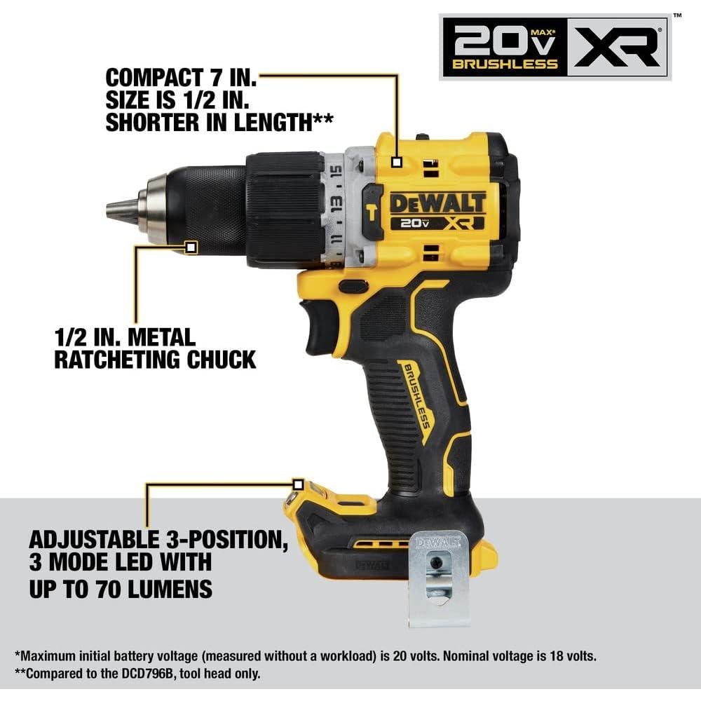 Kit de Herramientas Eléctricas DEWALT 20V MAX XR 4 en 1