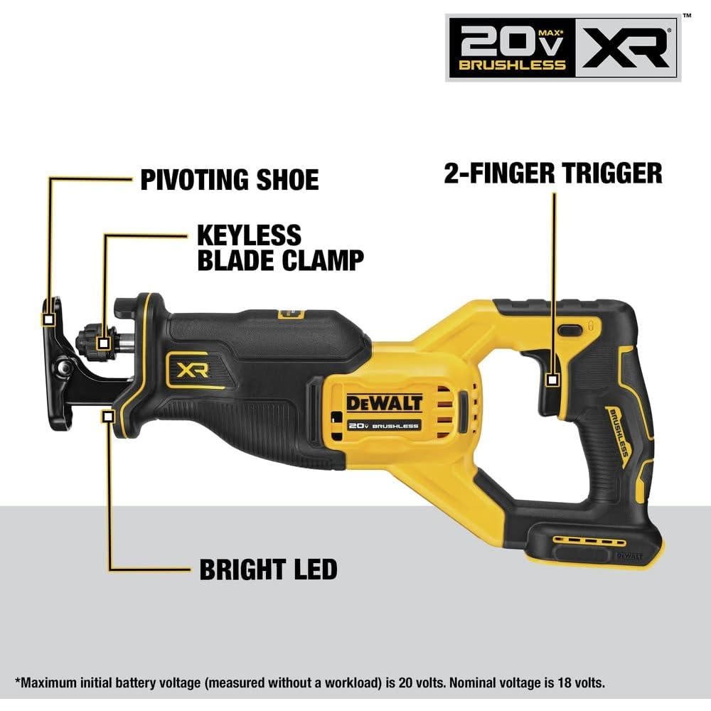 Kit de Herramientas Eléctricas DEWALT 20V MAX XR 4 en 1