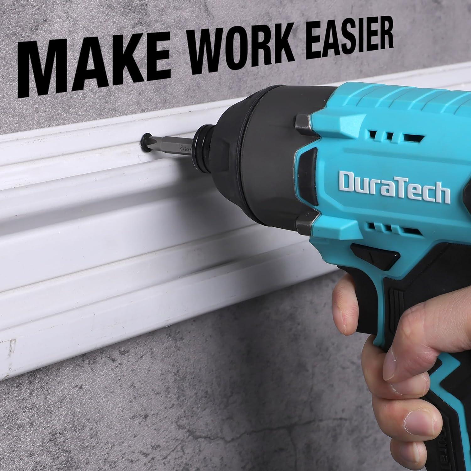 Juego de 53 Piezas de Puntas de Destornillador DURATECH