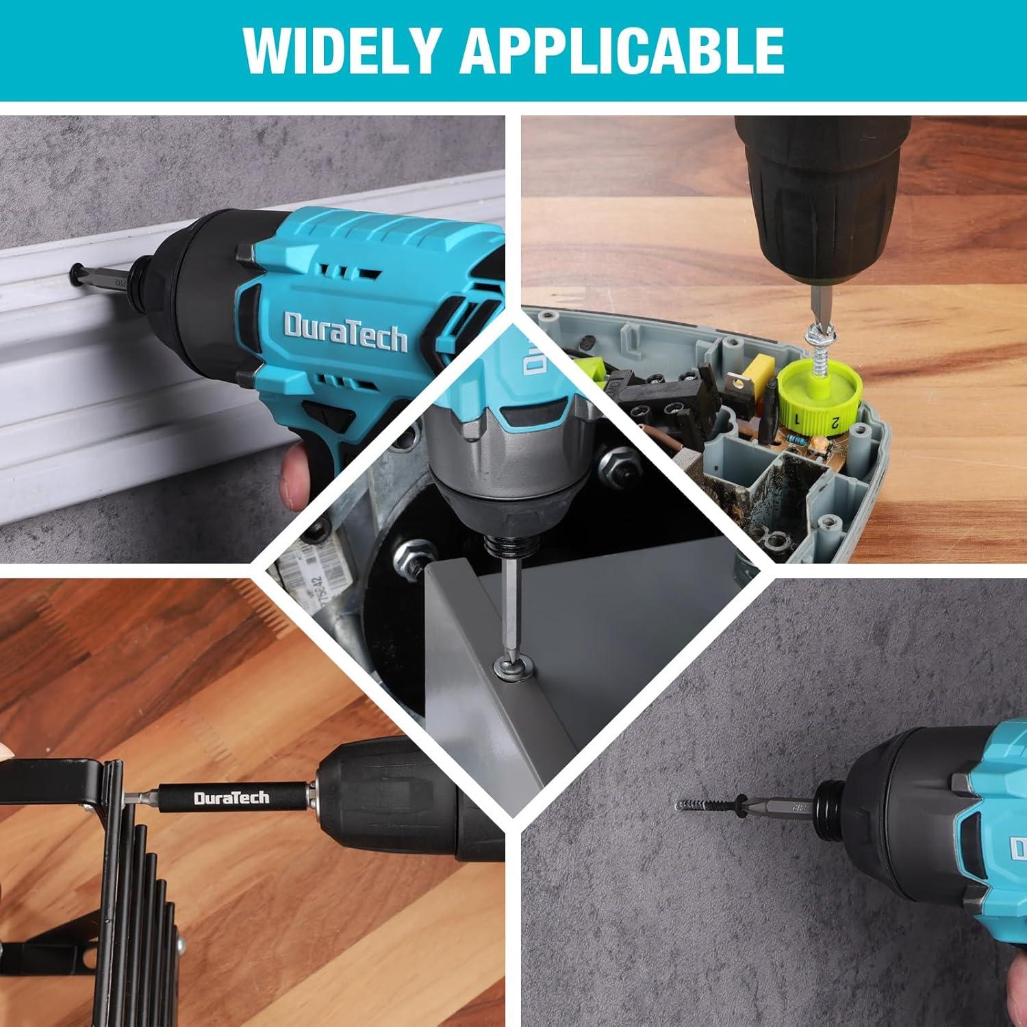 Juego de 53 Piezas de Puntas de Destornillador DURATECH