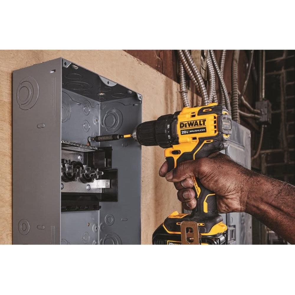 Taladro Atornillador Inalámbrico DEWALT 20V Compacto DCD708C2