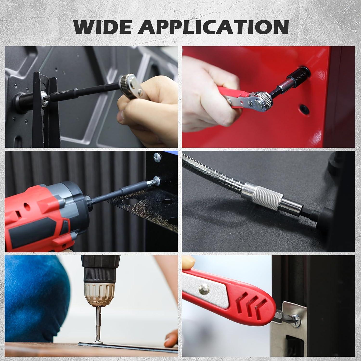 Juego de Puntas de Destornillador SEDY 260 Piezas CR-V