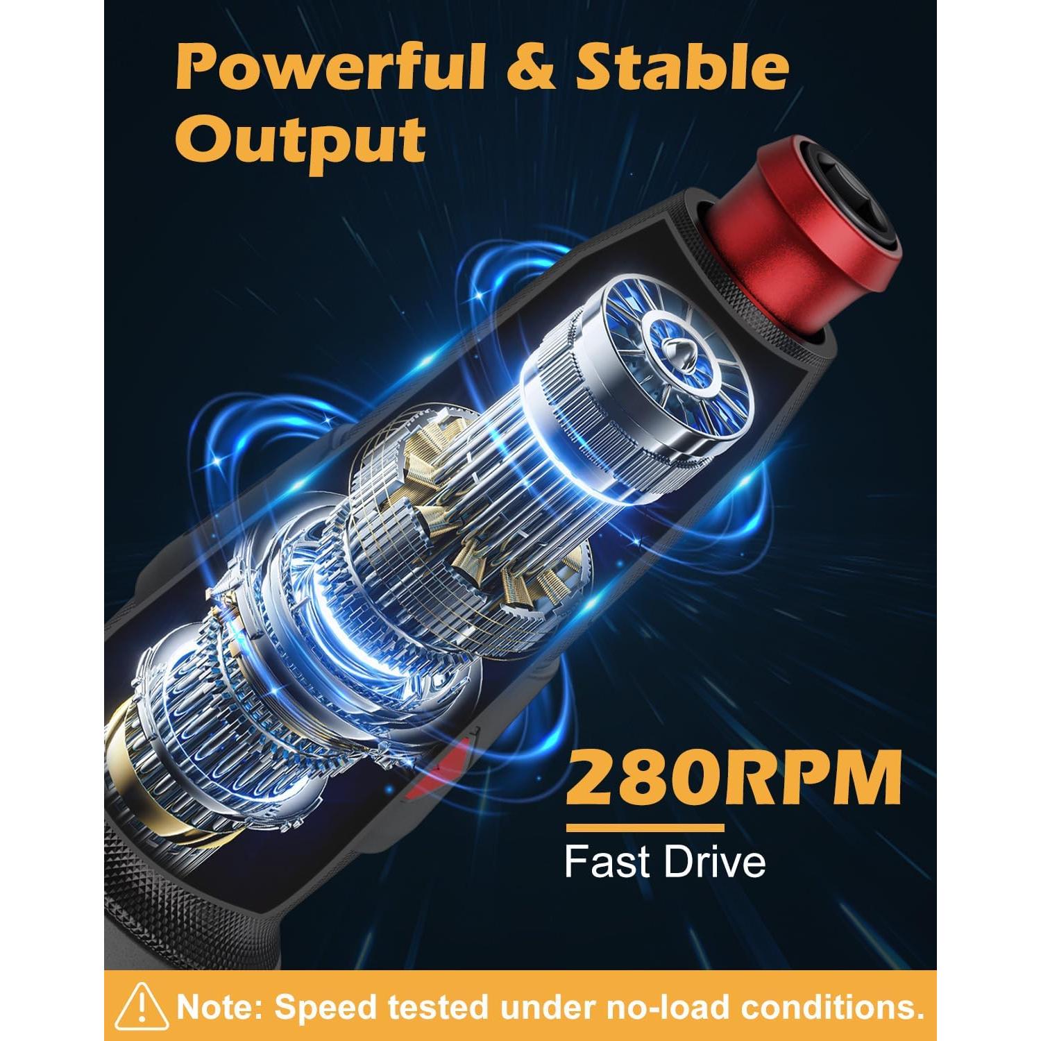 Destornillador Eléctrico Inalámbrico PENTASPI 3.6V 280 RPM