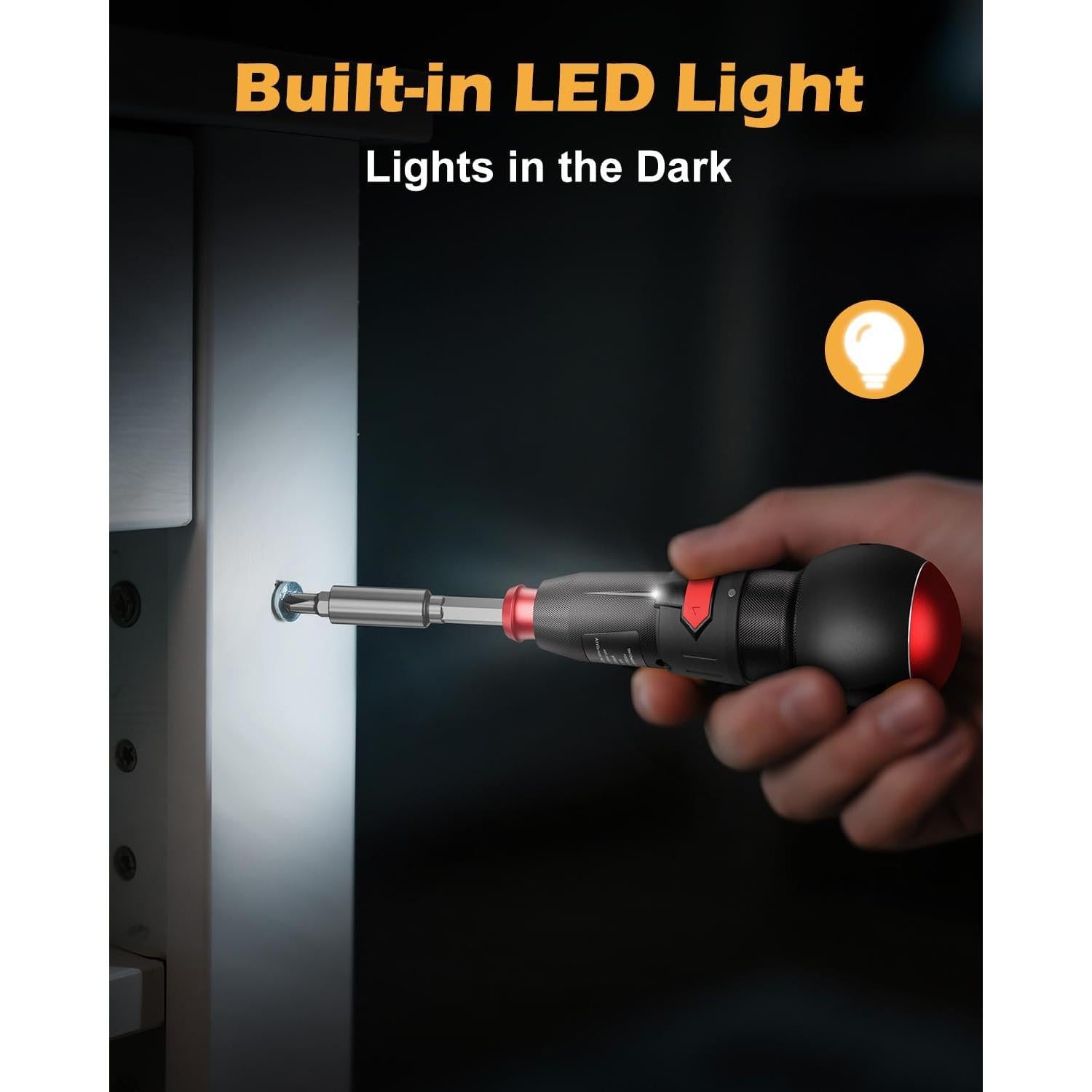 Destornillador Eléctrico Inalámbrico PENTASPI 3.6V 280 RPM