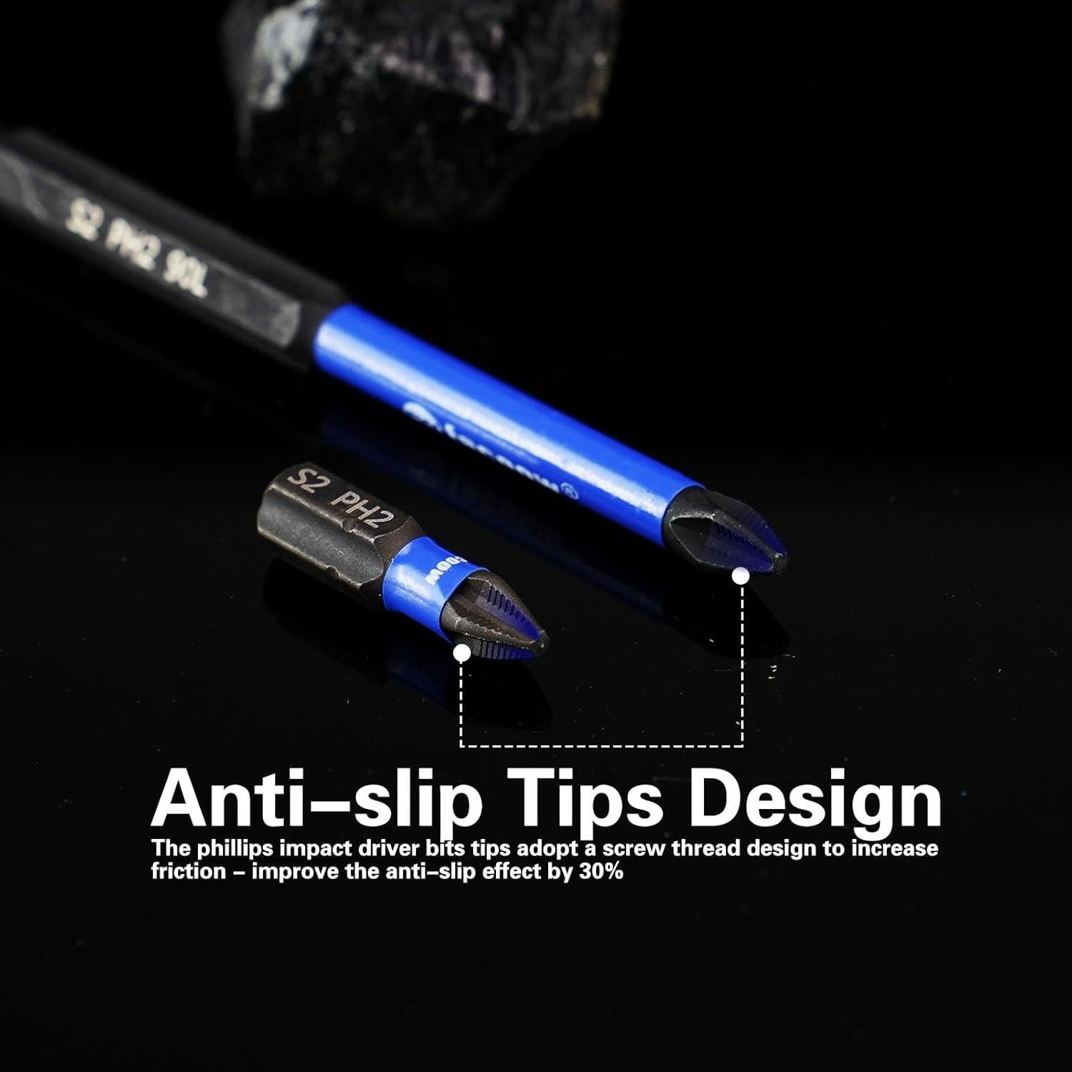 Juego de 16 Puntas de Destornillador Phillips Facoow S2