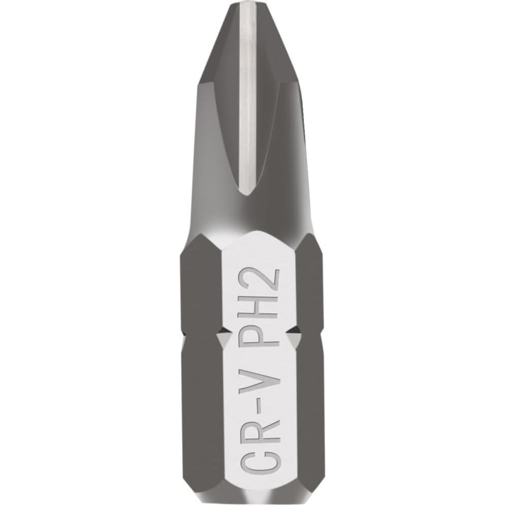 Set de Puntas Phillips #2 30 Piezas Rotation Acero Cromo Vanadio