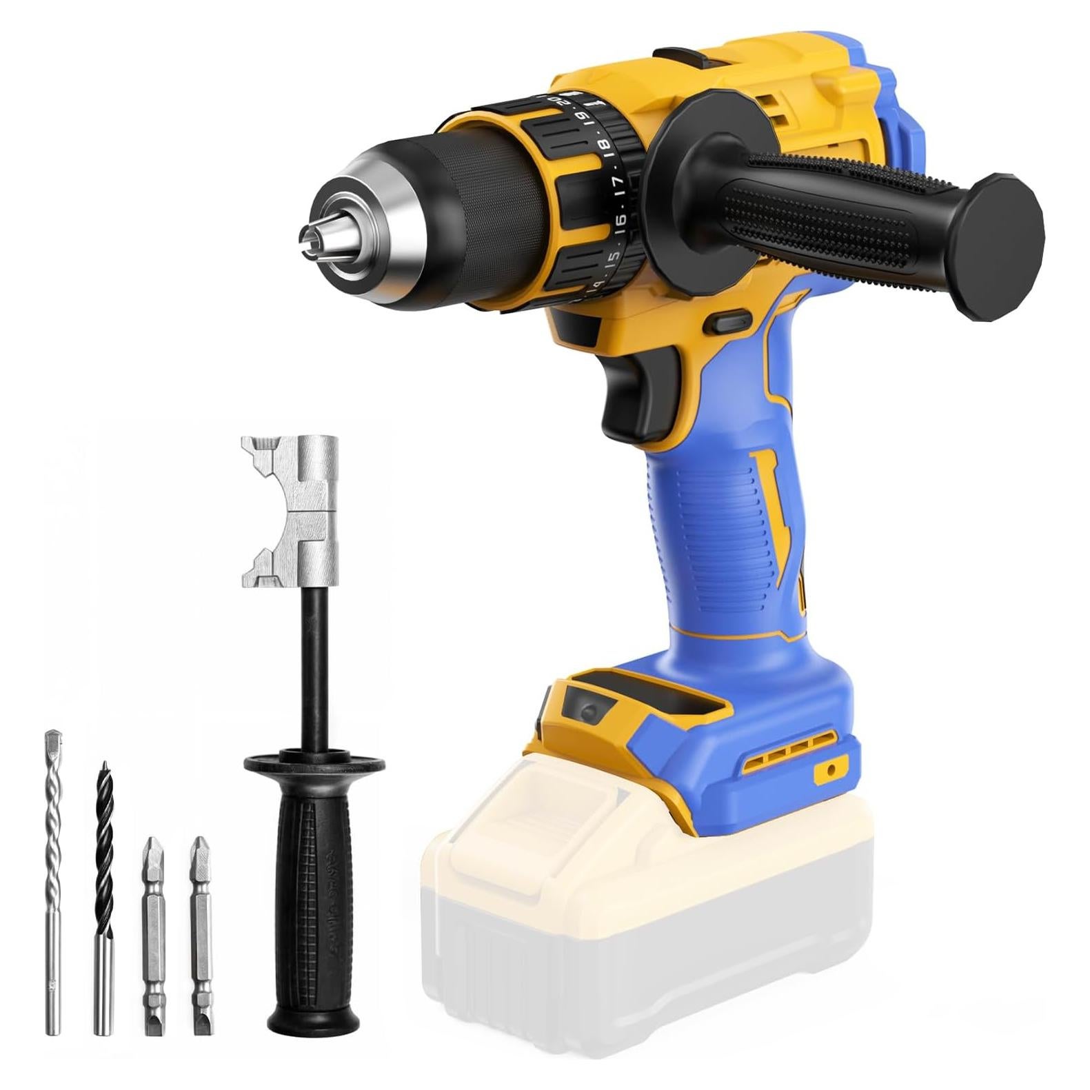 Taladro de Martillo Inalámbrico Funnywhale 20V Sin Batería