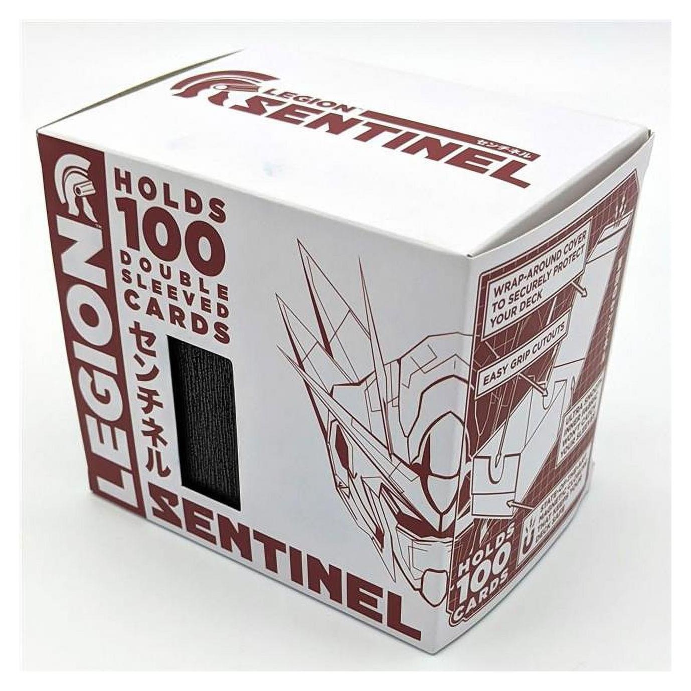 Caja de Barajas Sentinel Negra Legion Supplies 100 Piezas