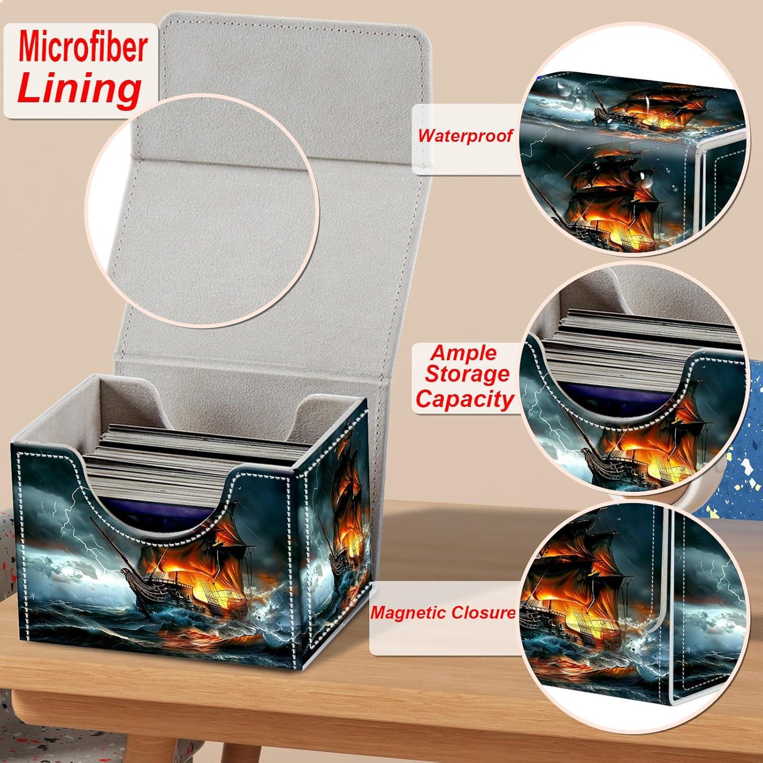 Caja de Barajas BVCLKJPOI para MTG - Almacenamiento 200 Cartas