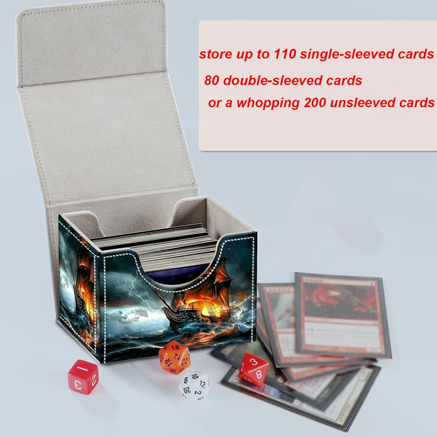 Caja de Barajas BVCLKJPOI para MTG - Almacenamiento 200 Cartas