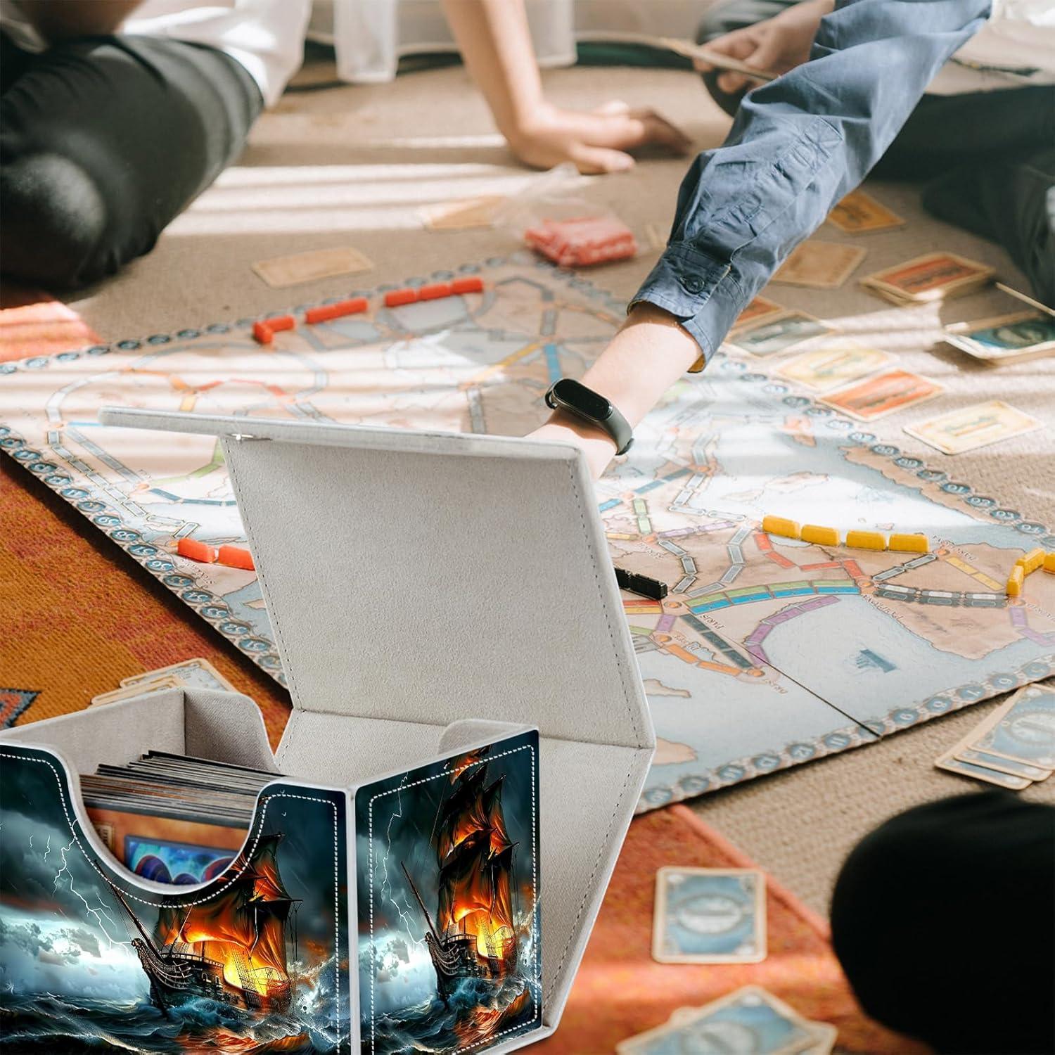 Caja de Barajas BVCLKJPOI para MTG - Almacenamiento 200 Cartas