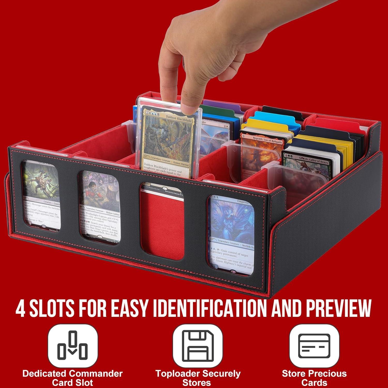 Caja de Almacenamiento de Cartas OUTOTO 3200+ con Divisores