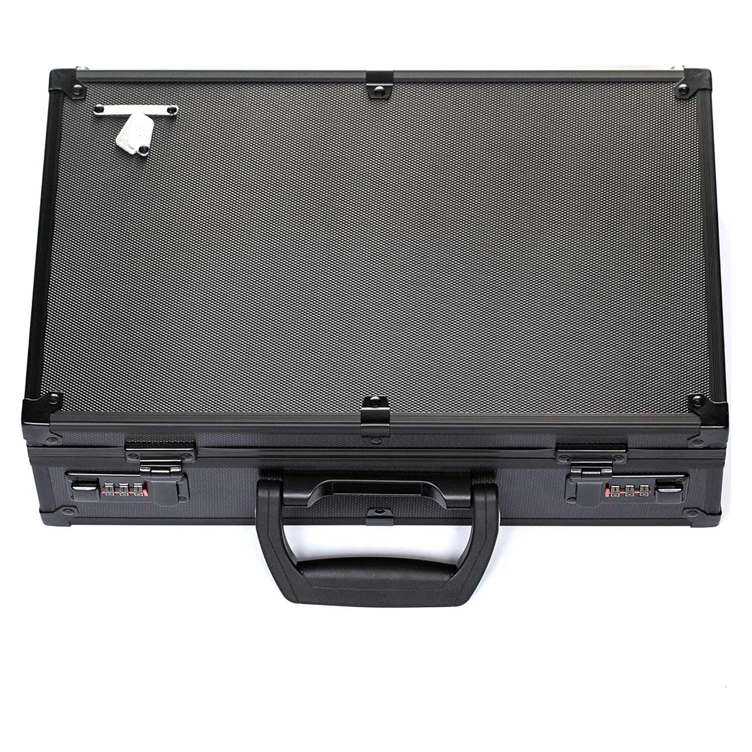 Caja de Almacenamiento KakapopoTCG Negra con Cerradura y Divisores