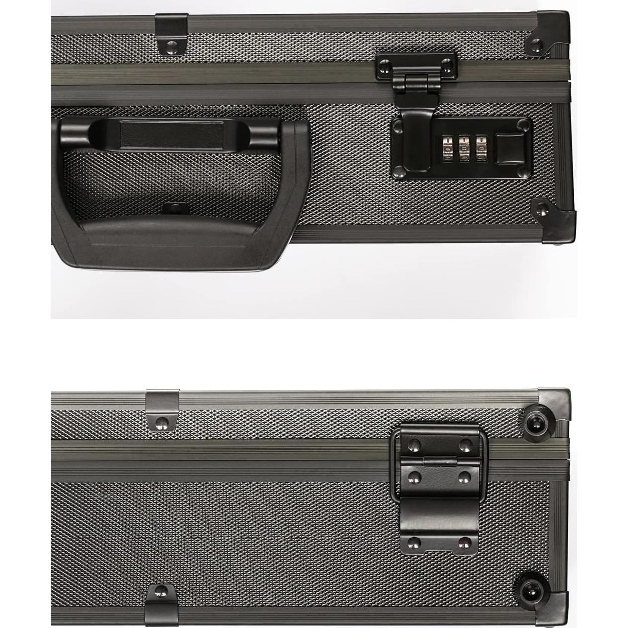 Caja de Almacenamiento KakapopoTCG Negra con Cerradura y Divisores