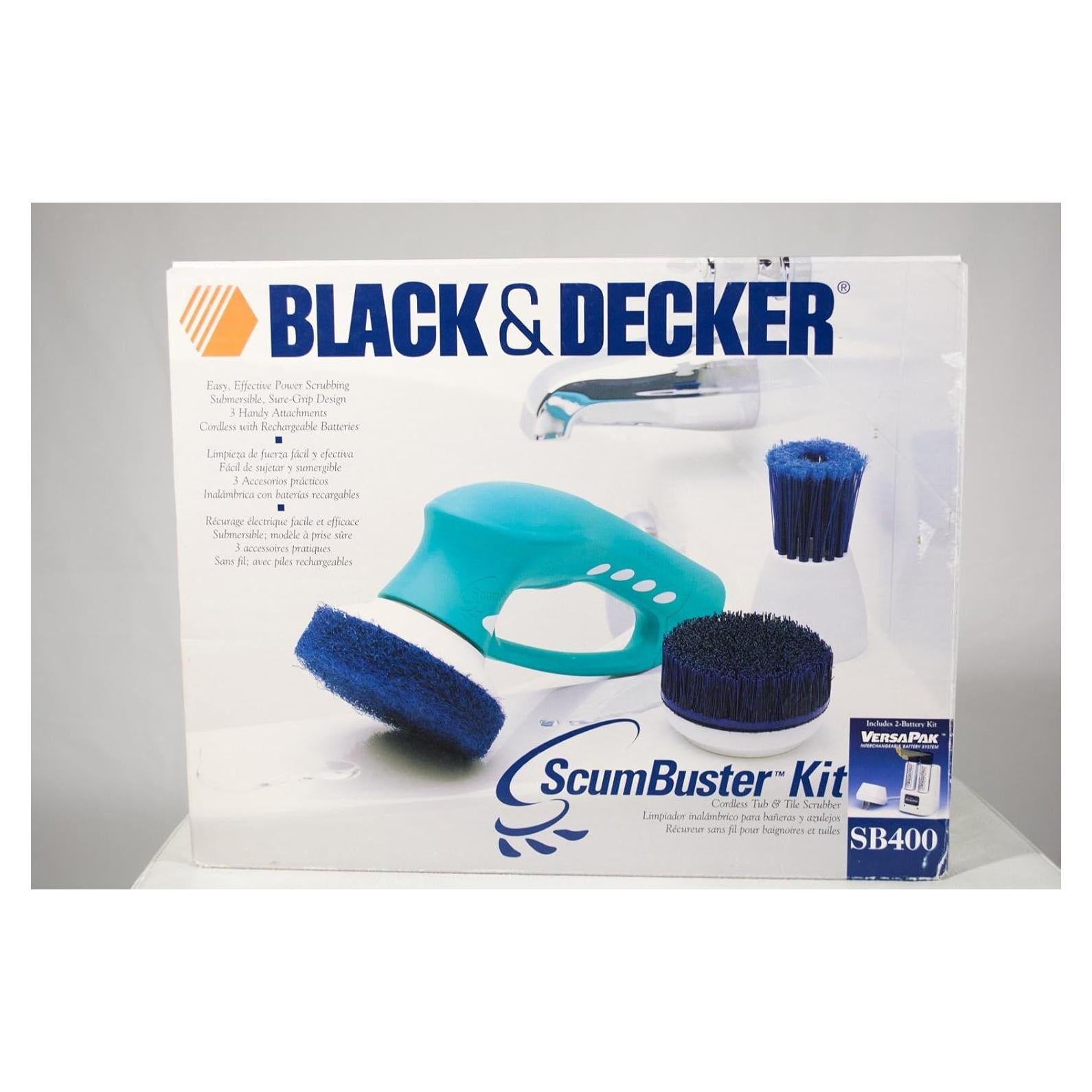 Limpiador Inalámbrico Black & Decker ScumBuster SB400
