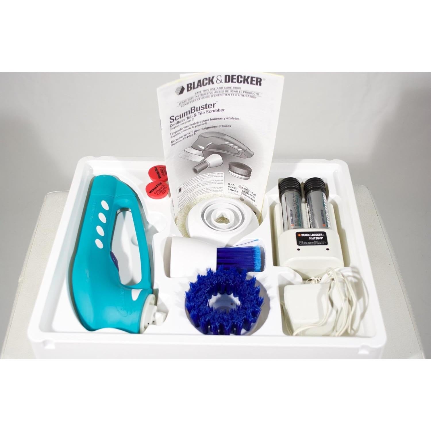 Limpiador Inalámbrico Black & Decker ScumBuster SB400