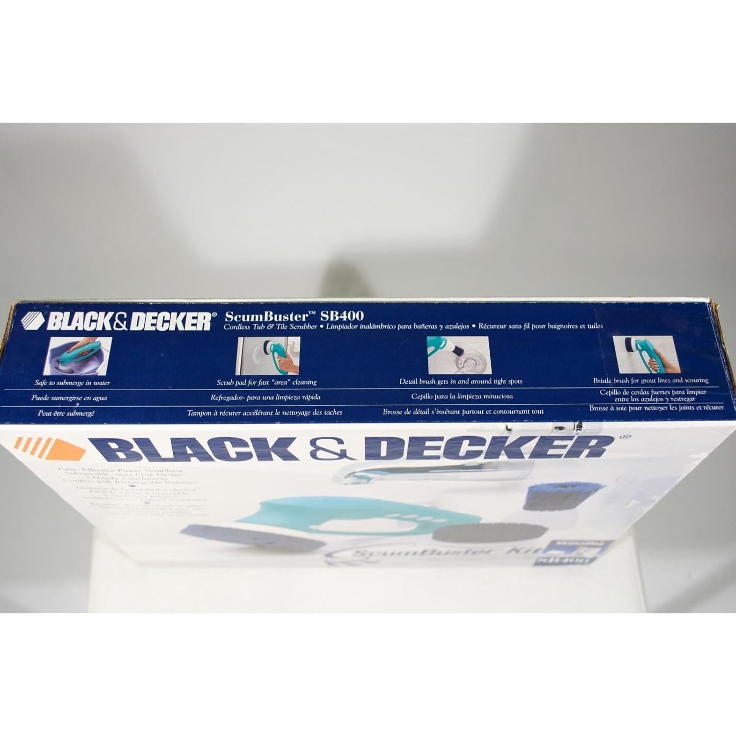 Limpiador Inalámbrico Black & Decker ScumBuster SB400