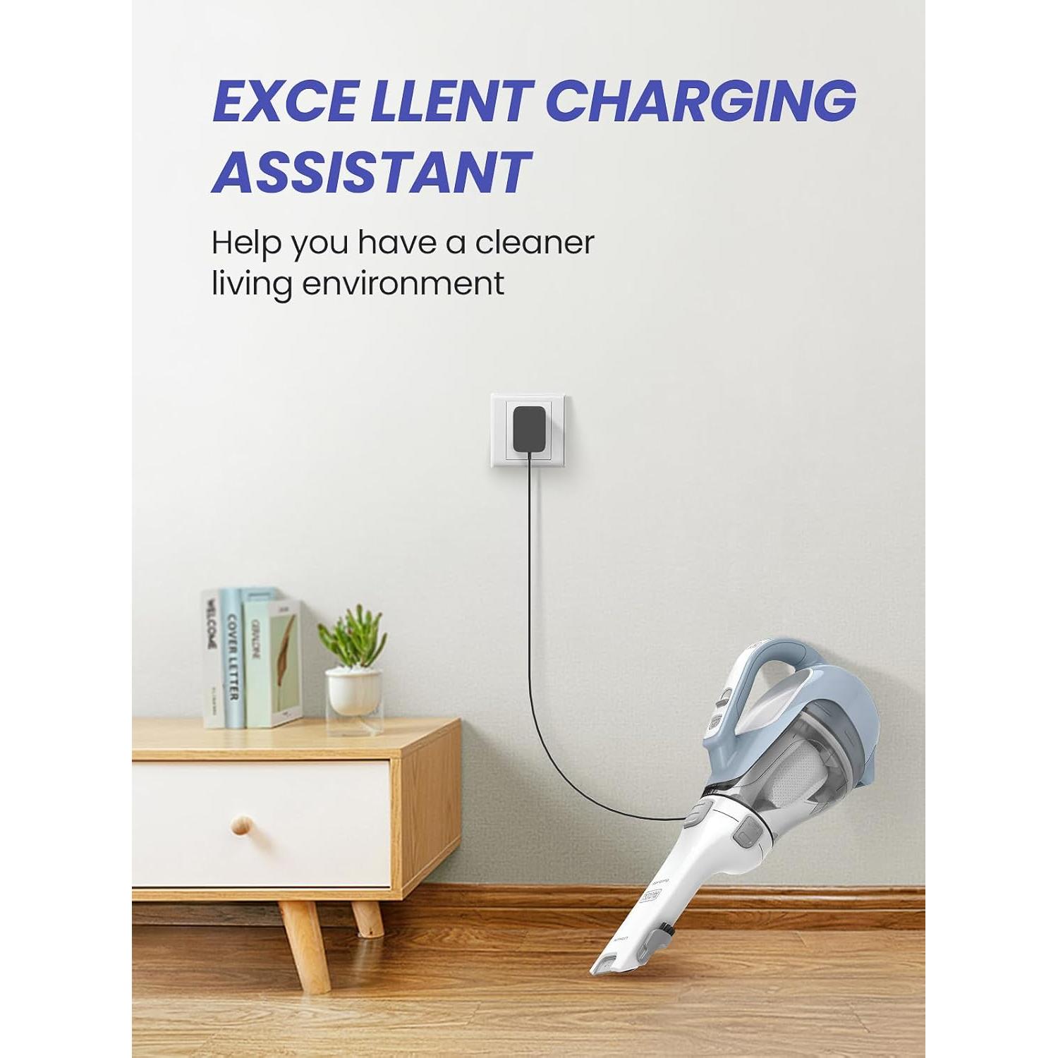 Cargador de Aspiradora Black and Decker 23V Compatible CHV1410L32