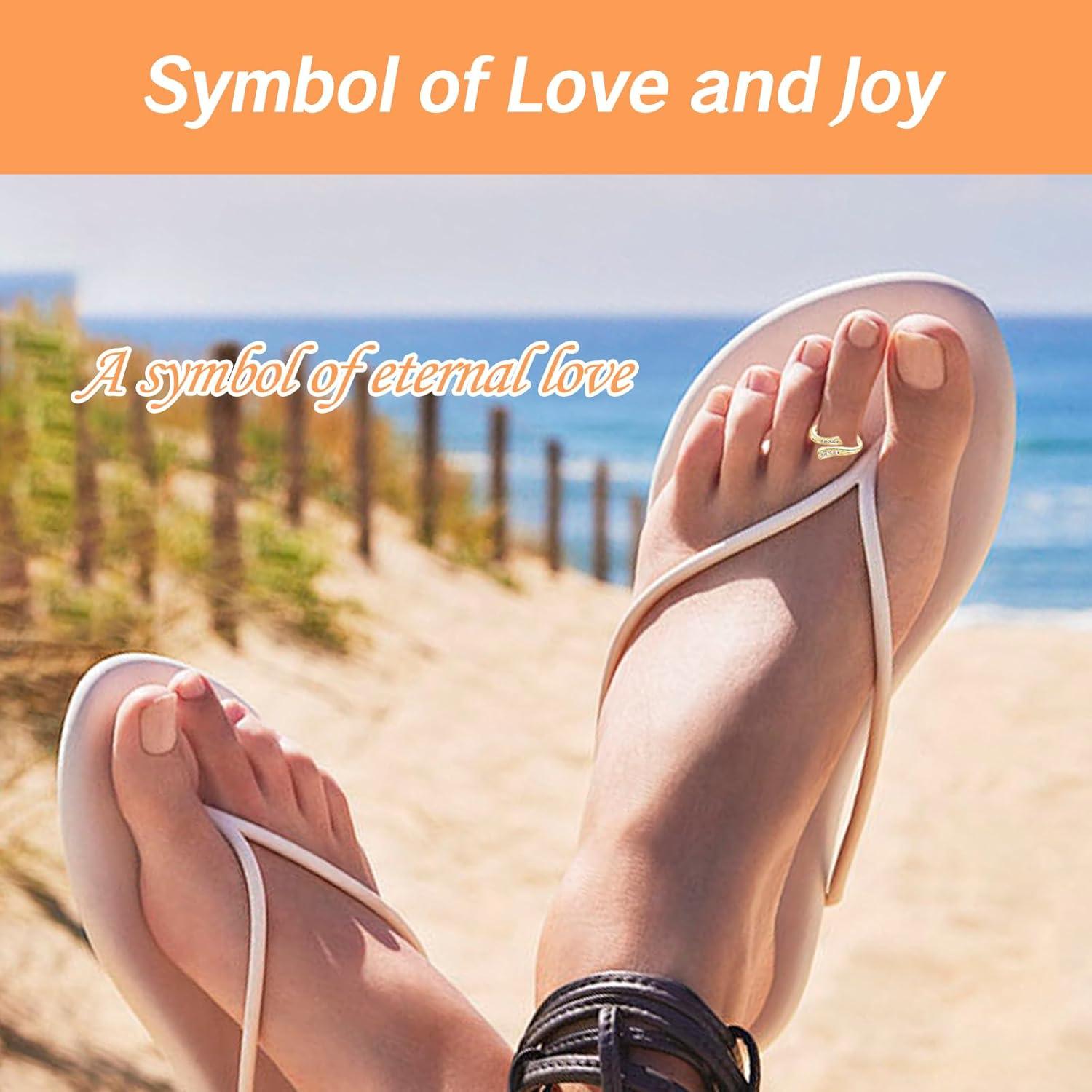 Anillo ajustable de oro 14K para mujer con diseño único